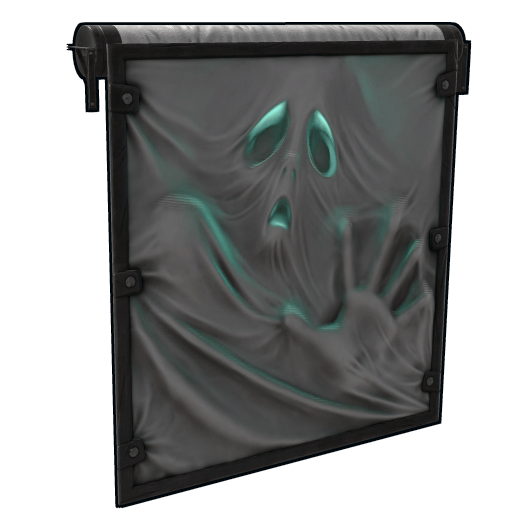 Trapped Soul Garage Door