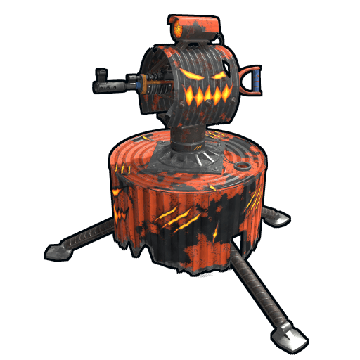Evil Pumpkin Auto Turret