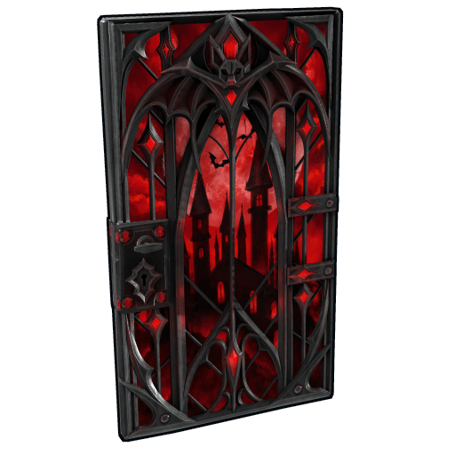 Blood Moon Sheet Metal Door