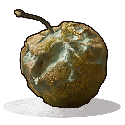 Verfaulter Apfel