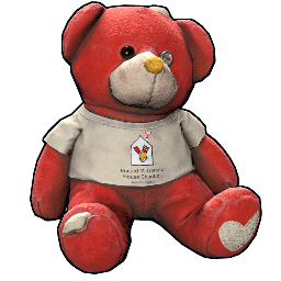 Peluche anglaise de la Fondation Ronald McDonald