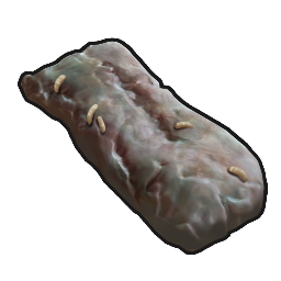 Verdorbenes Krokodilfleisch