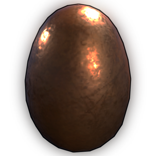 Серебряное яйцо раст