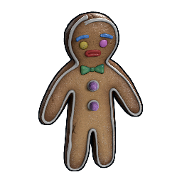 Costume en pain d'épice