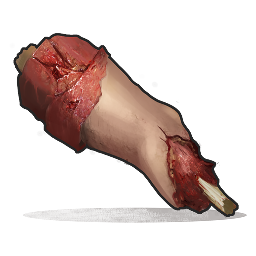 Rohes Menschenfleisch