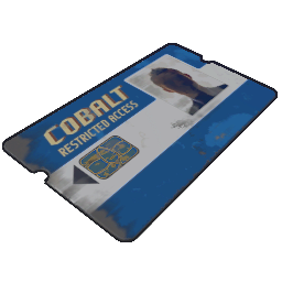 Blaue Schlüsselkarte