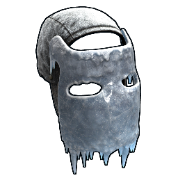 Eis-Metall-Gesichtsmaske