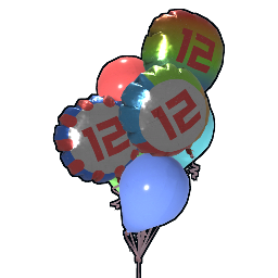 混合气球簇