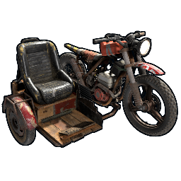 Motorbike With Sidecar