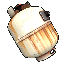 Leerer Propangas Tank