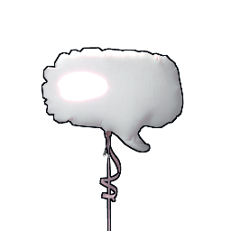 Sprechblasen-Ballon
