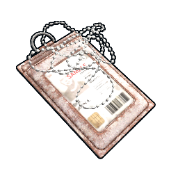 White ID Tag