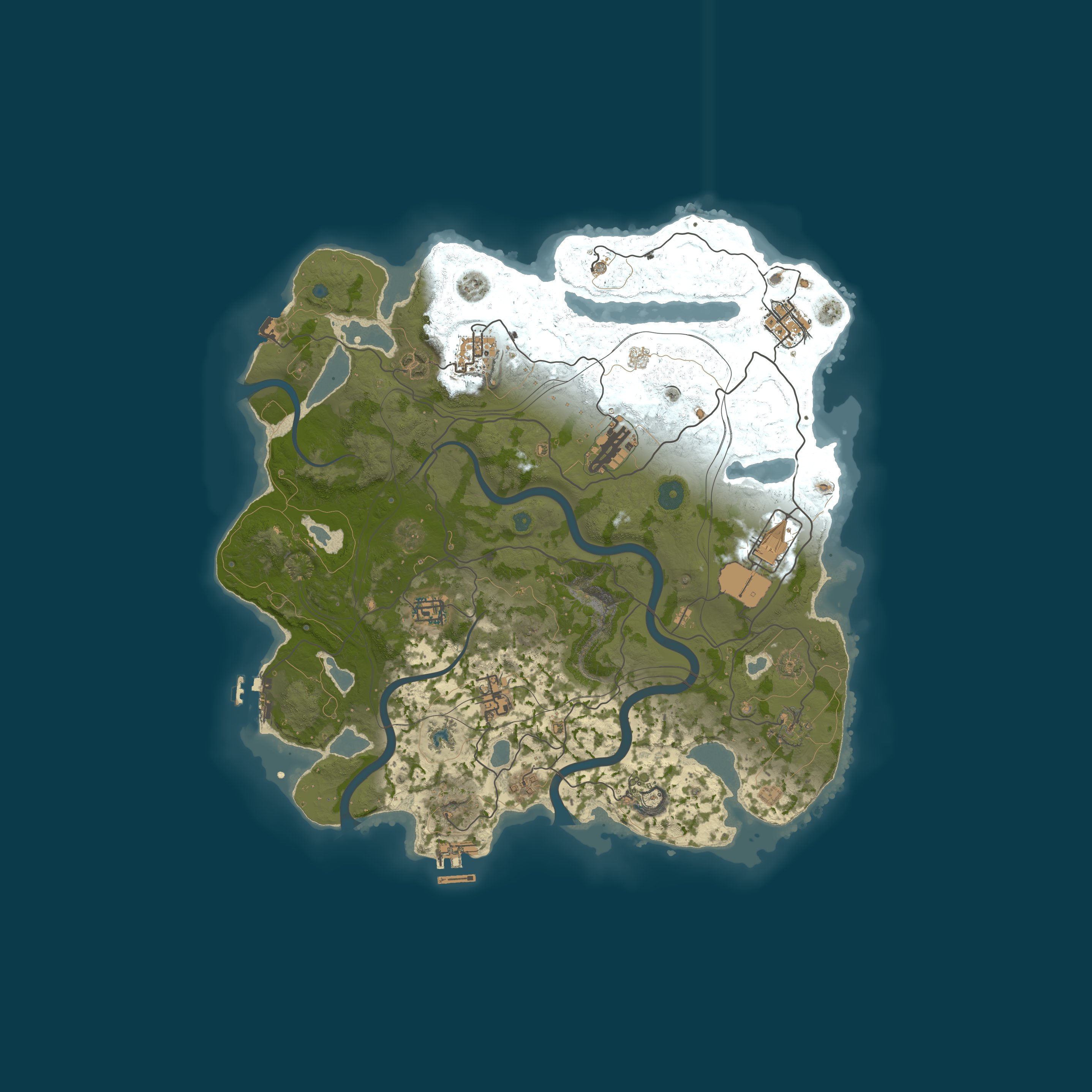 Map for Rustafied.com - US Solo