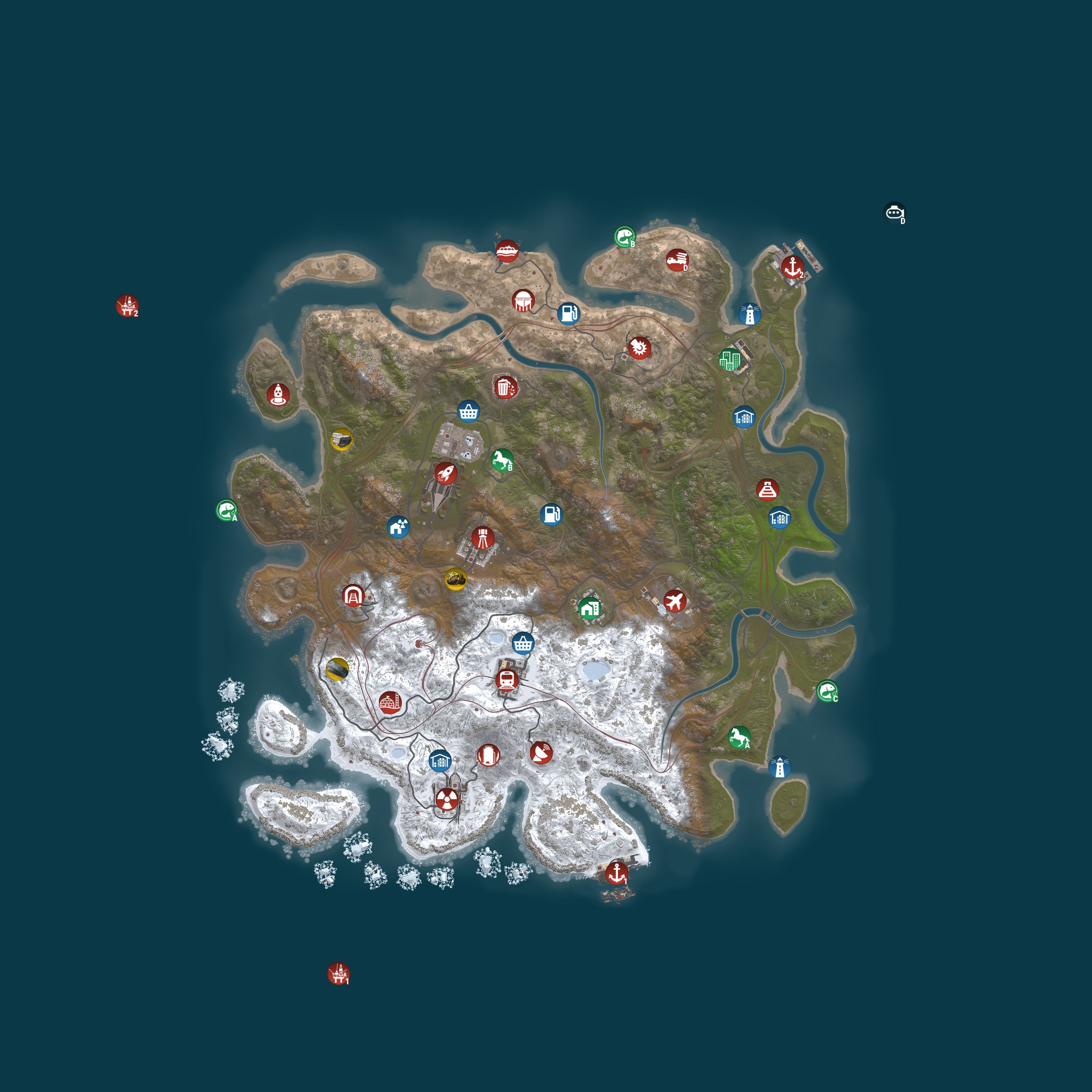Rust map 4000/1337