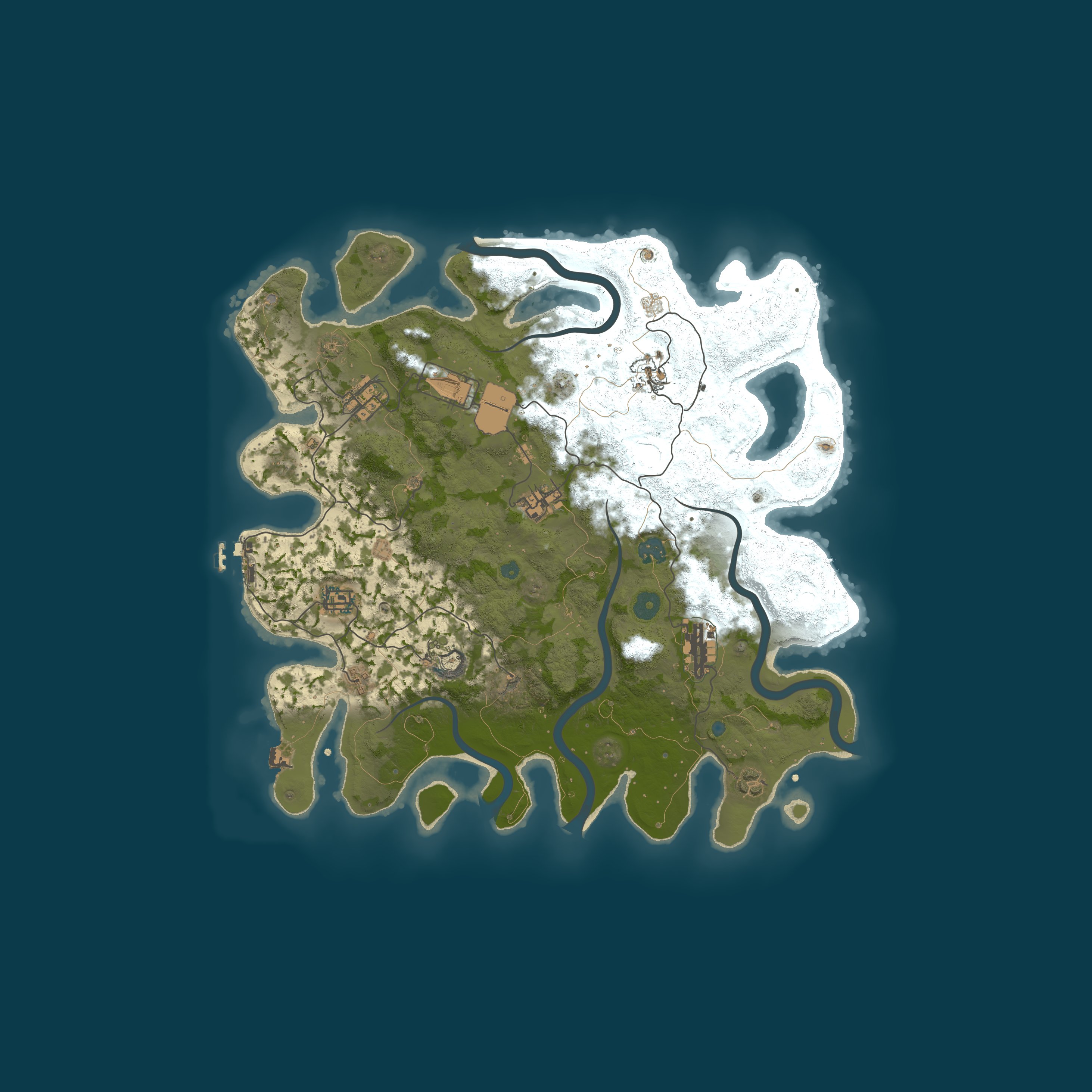 Map for MIRROR RUST X1000000