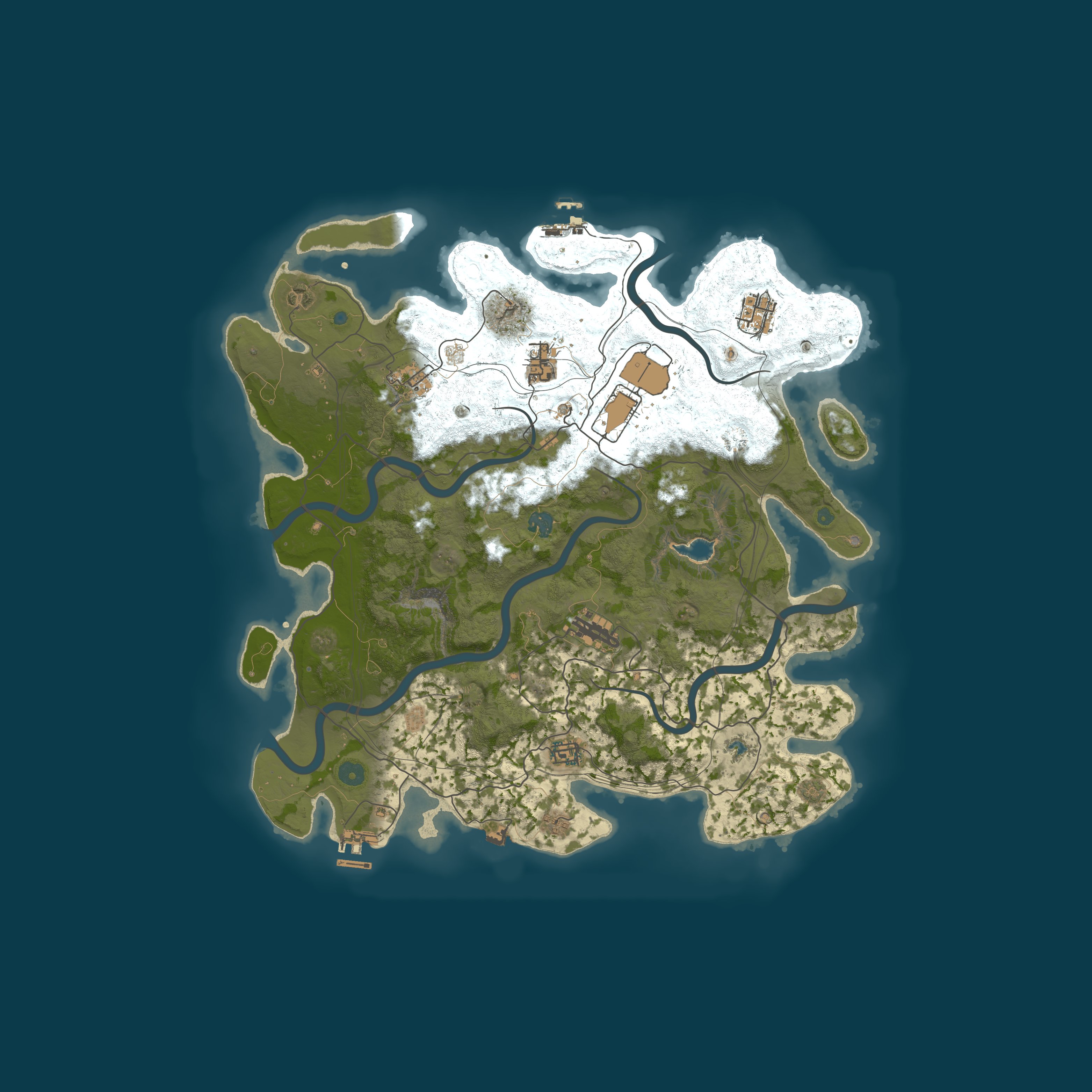 Карта сервера