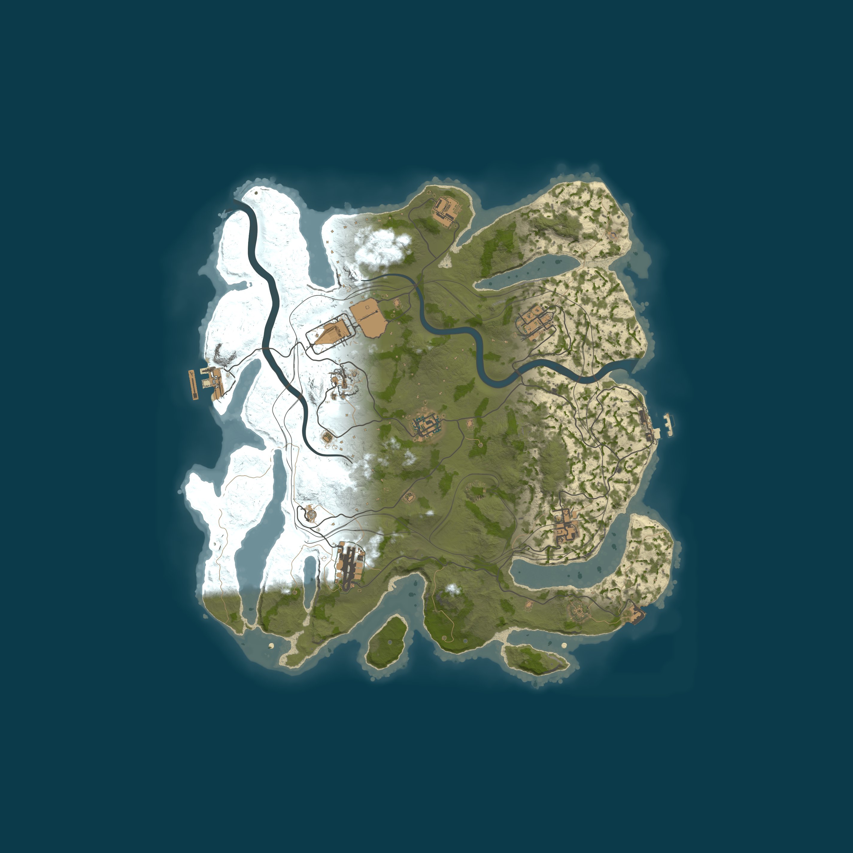 Rust map 3700/1337