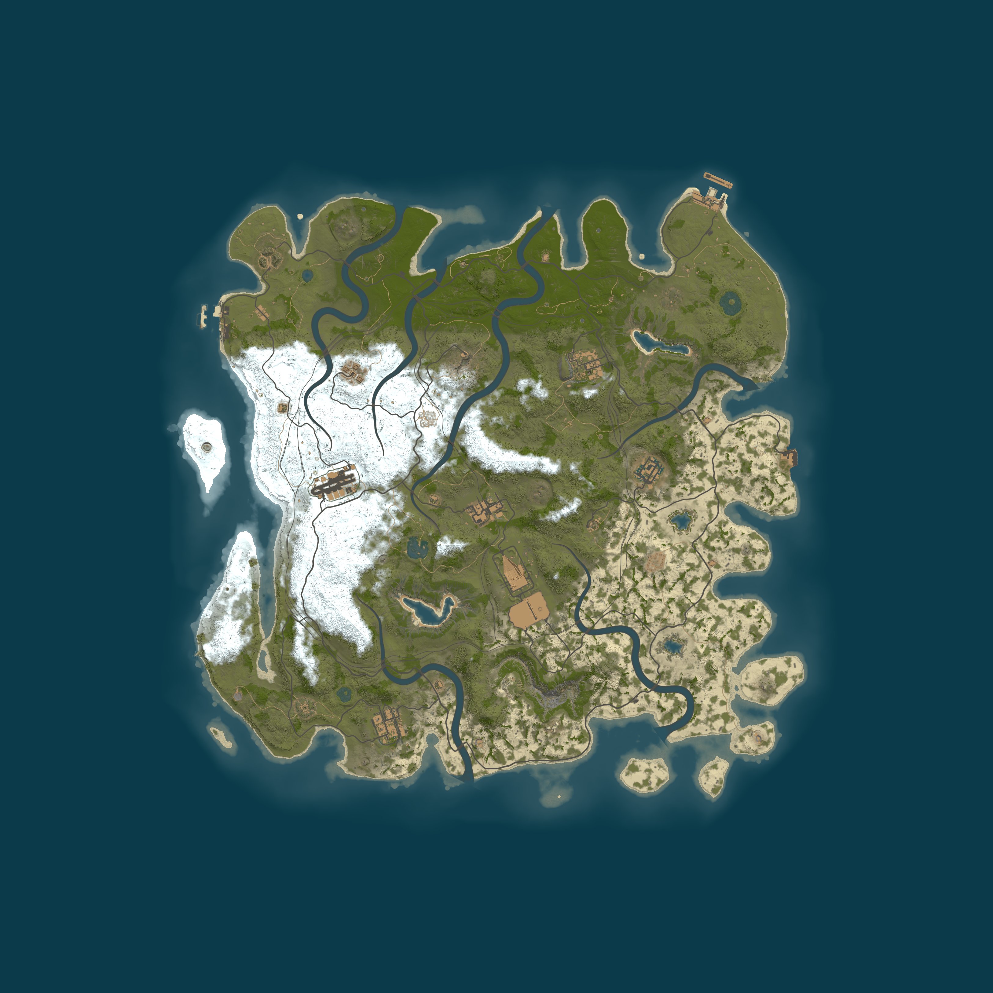 Map for Rusty Relax PvE | 2x | EU | Events | Shop
