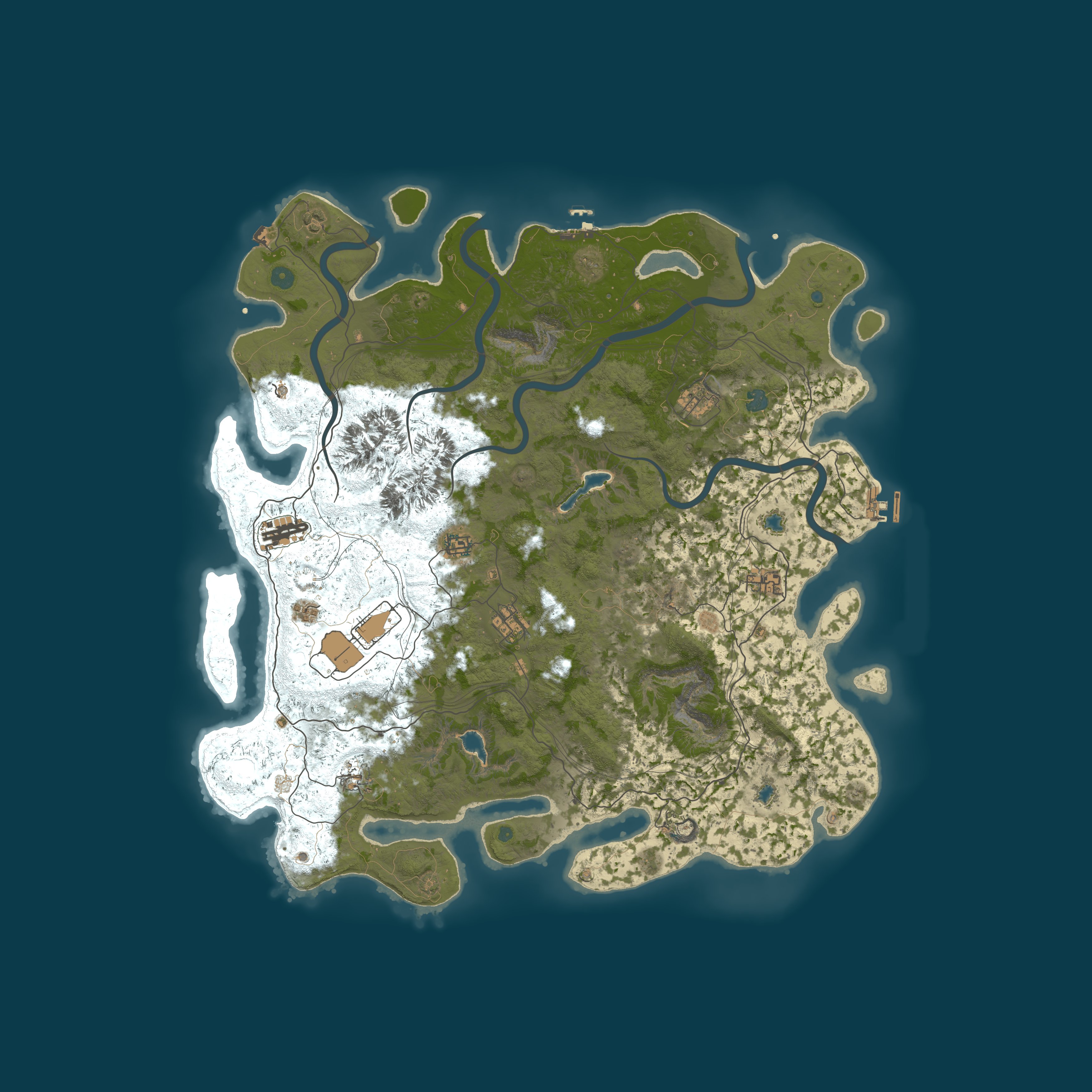 Map for 【旧梦】萌新PVE原版学习养老|禁抄家打架