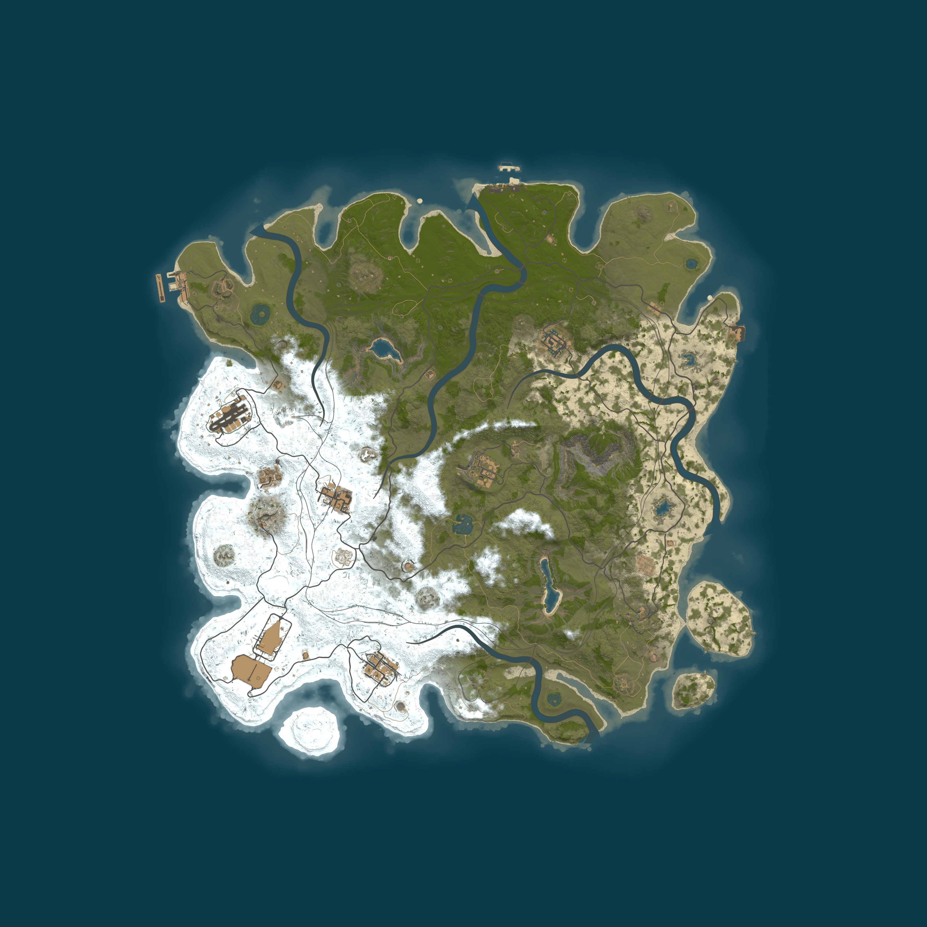 Карта сервера