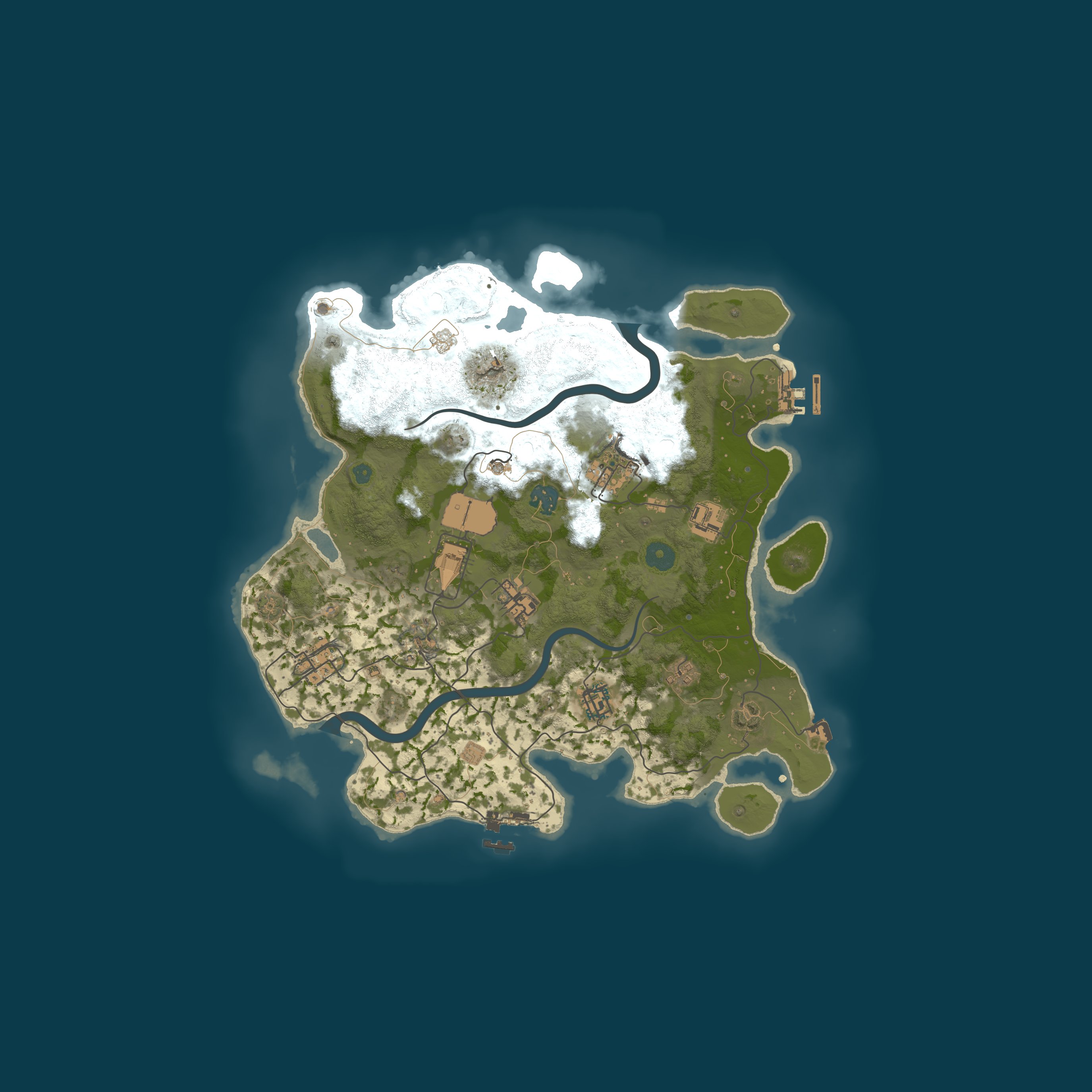 HOLLOWLANDS #1 | RU | X5 | max5 | Kits | No BPs — 程序生成地图 3500,种子 1807887323