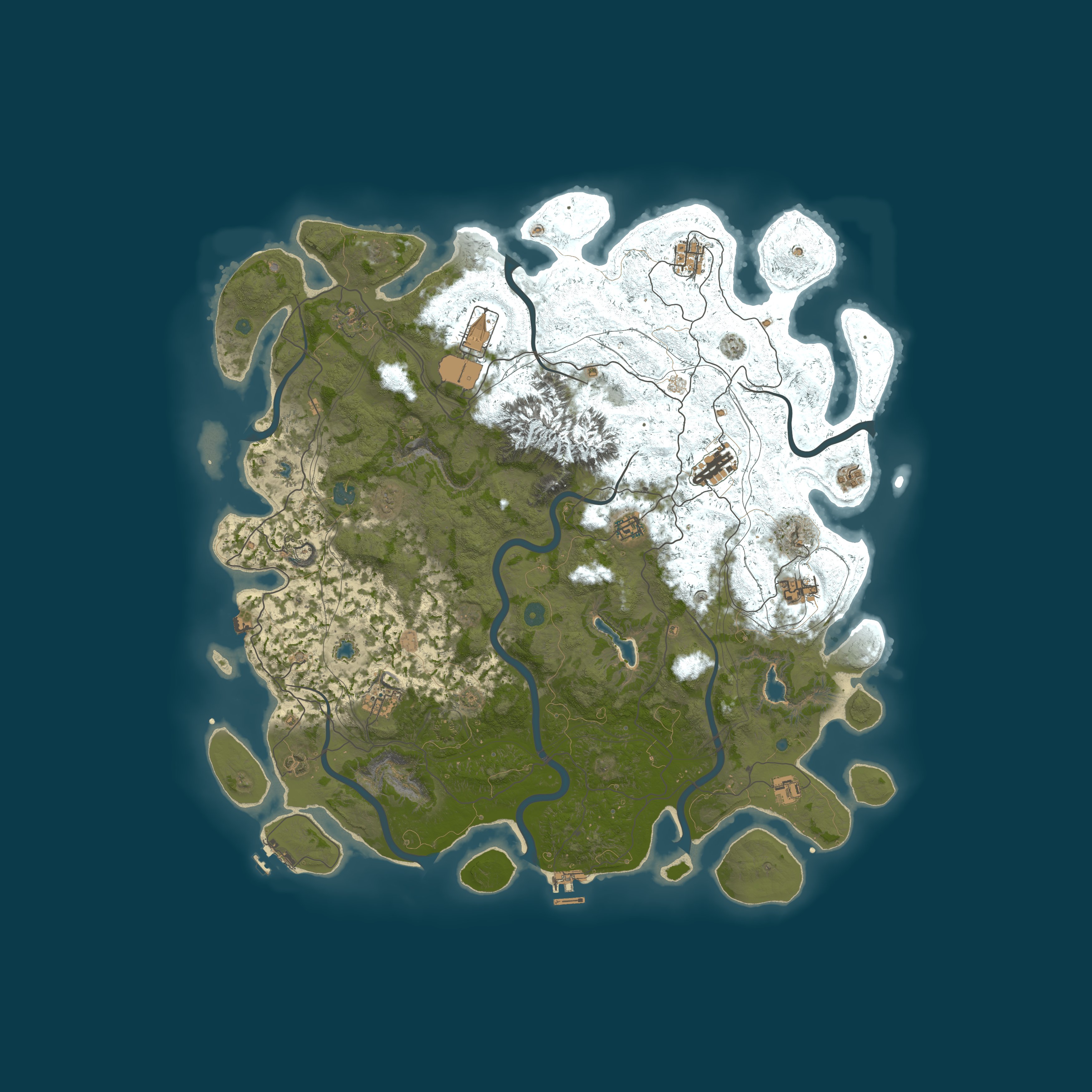 Map for Dead Harbour | PvE Zombie | x5 Loot | Monthly Wipe | 1st Thu