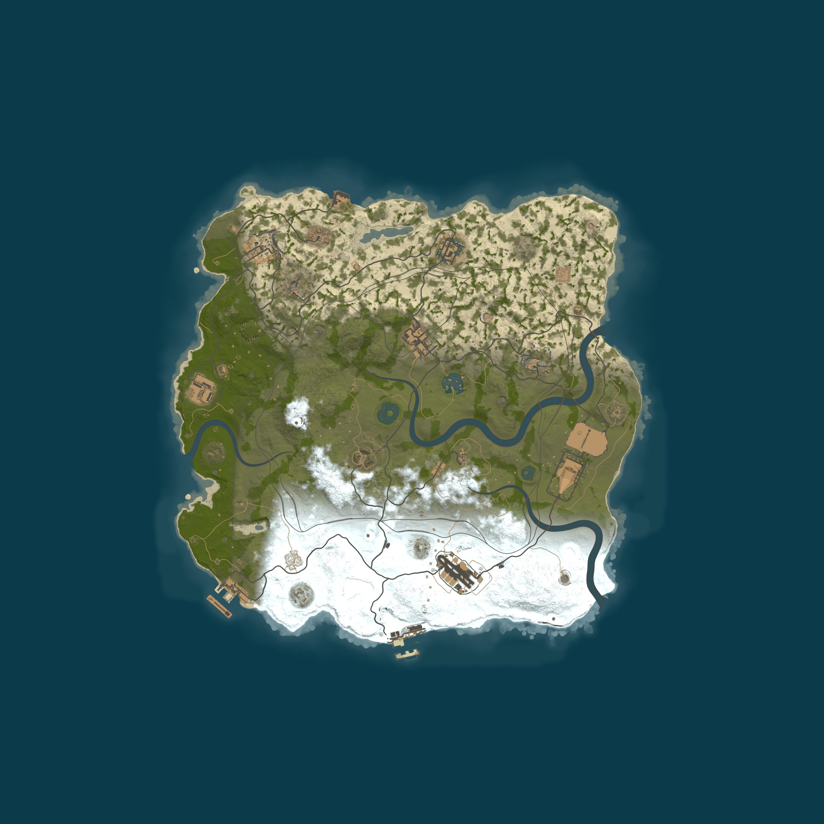 Rust map 3500/1337