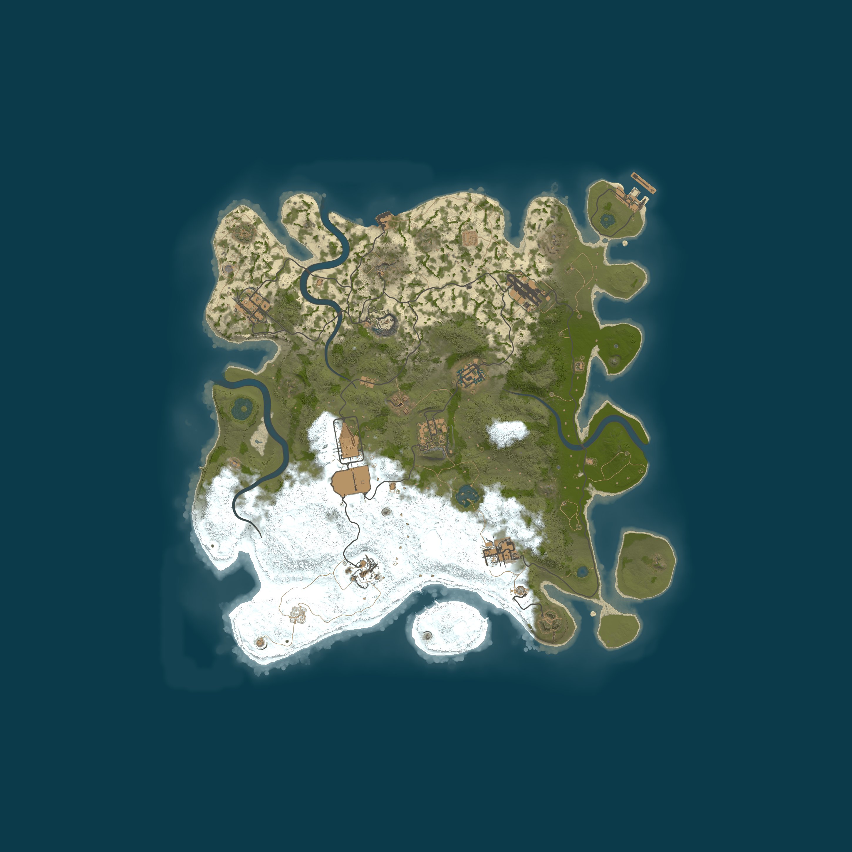 Map for Pirate Den