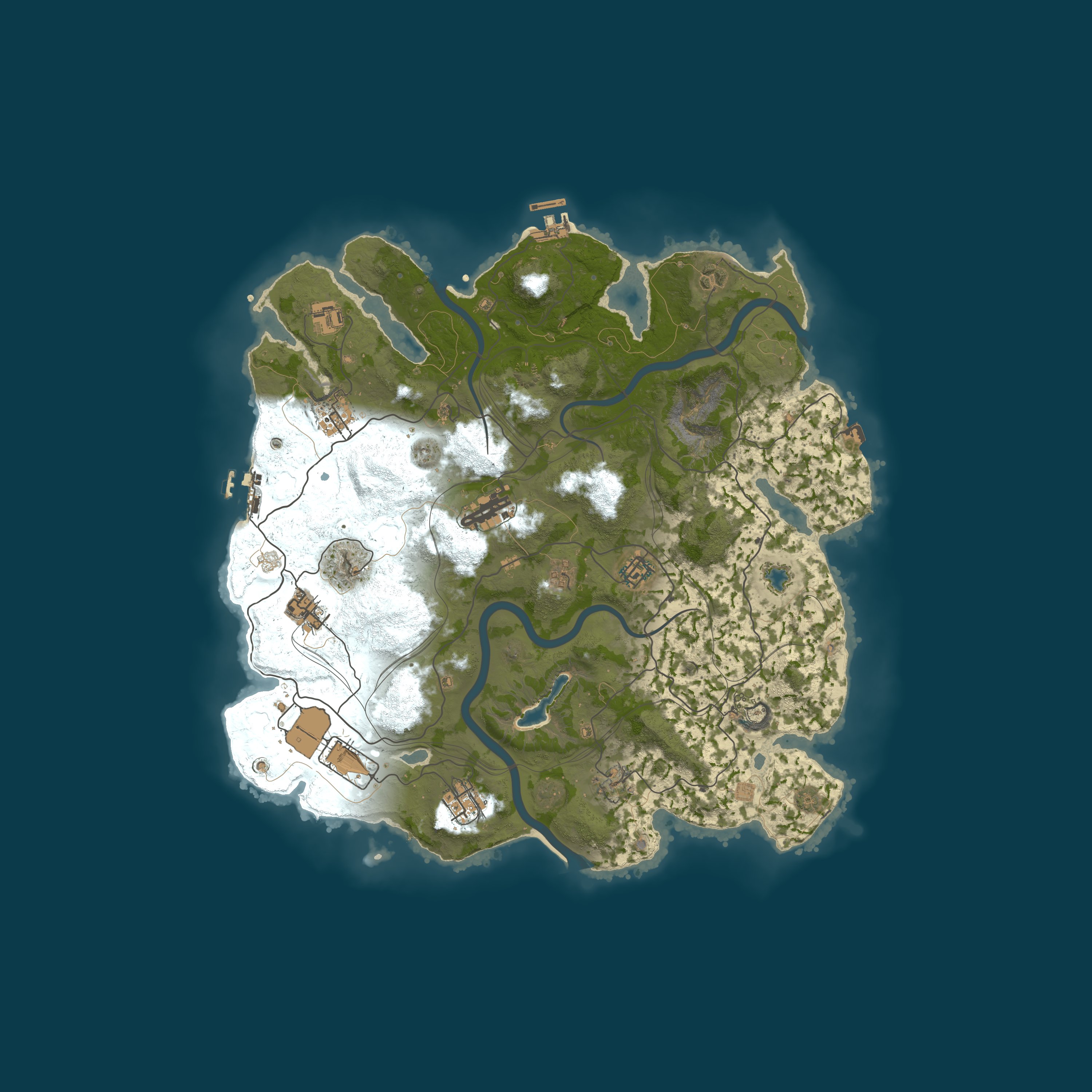 Rusticated Generated Maps