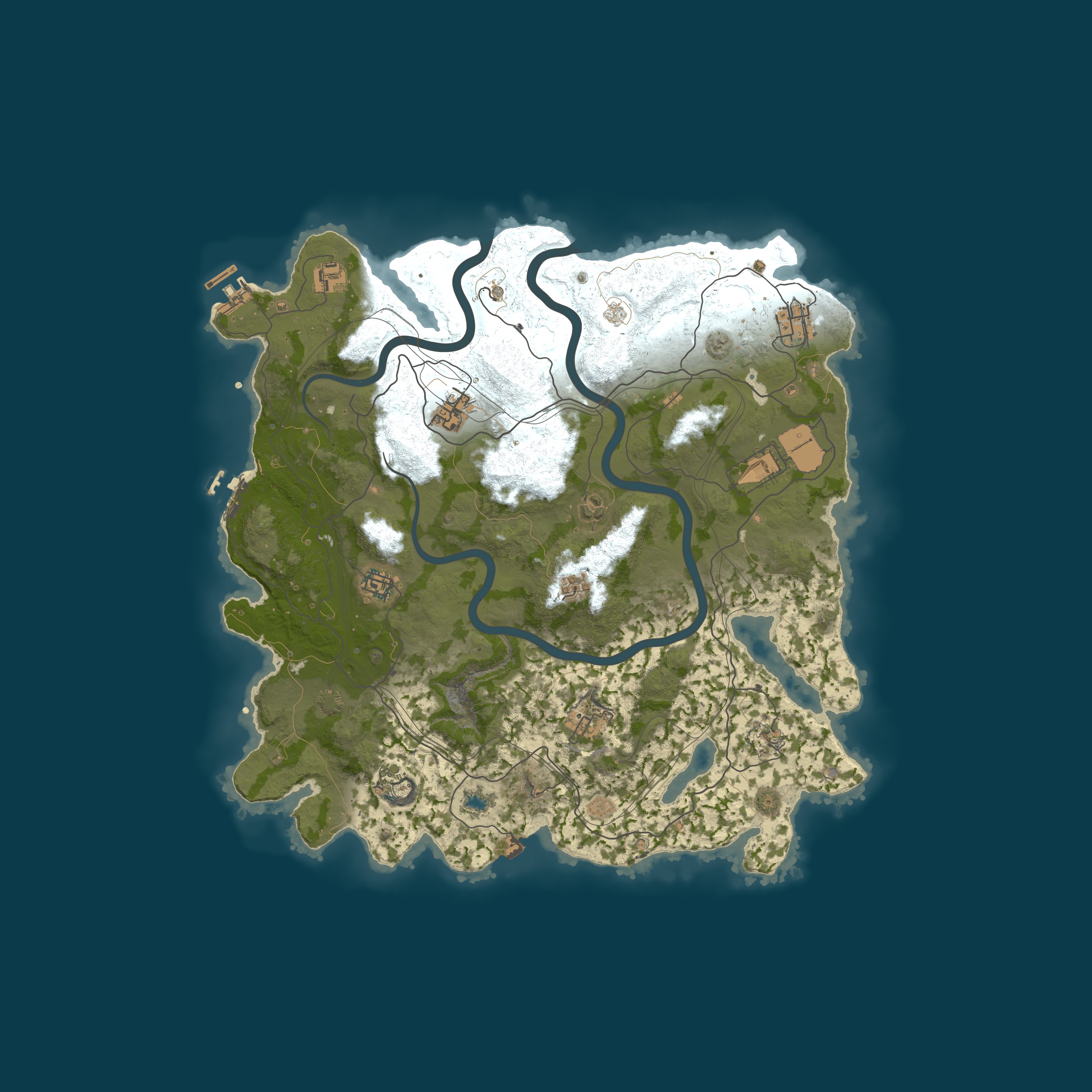Rust map 4000/1337