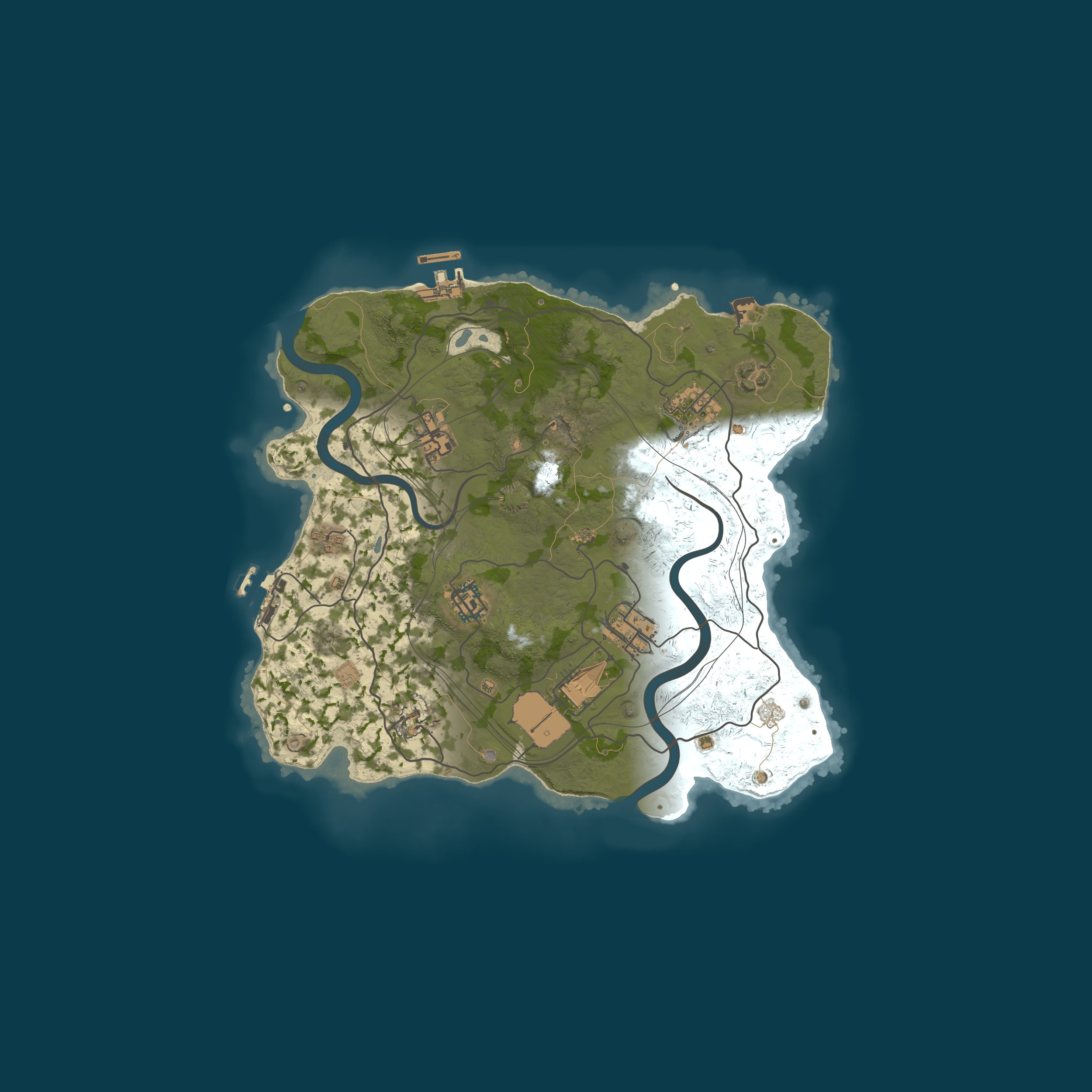 Rust map 3000/1337