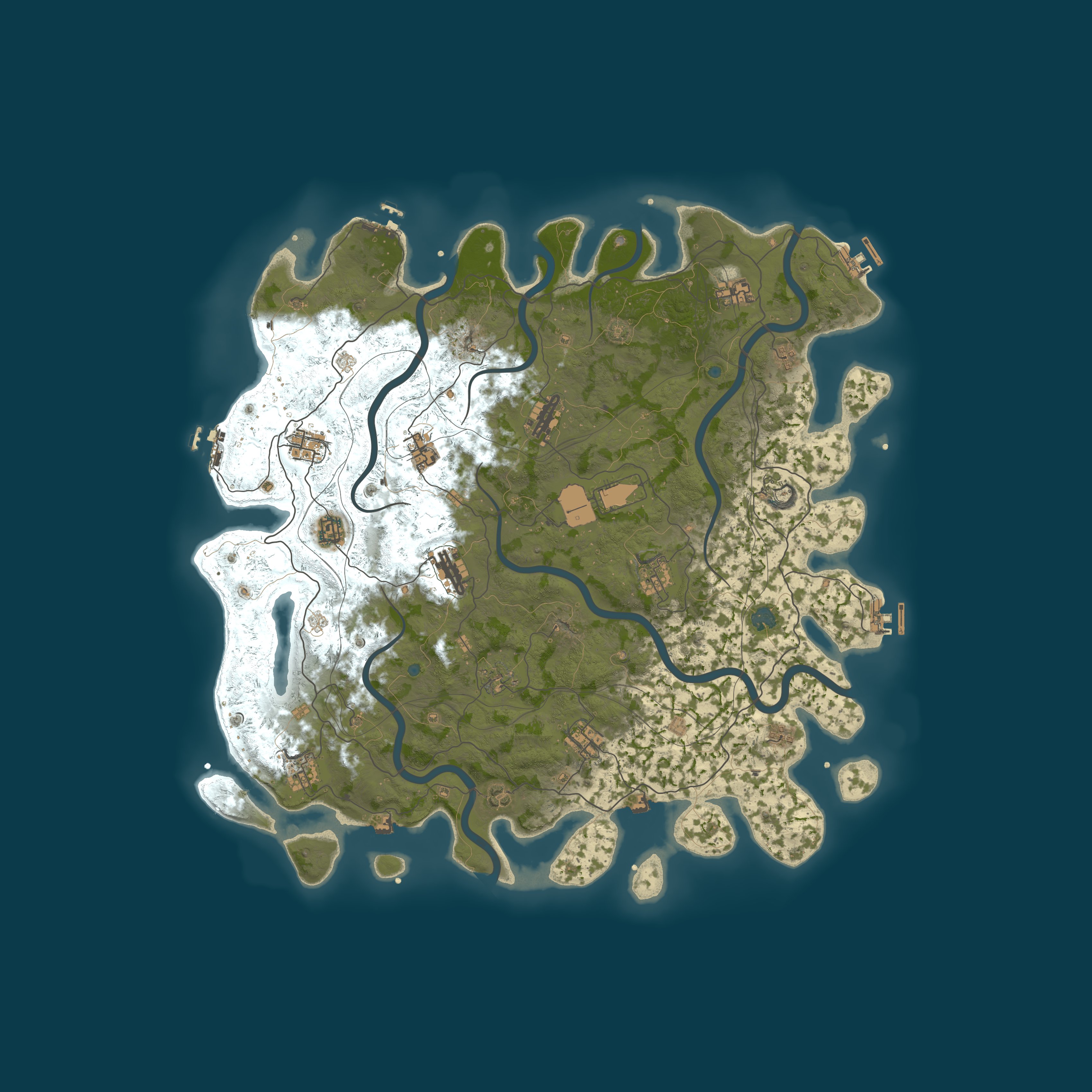 Карта сервера