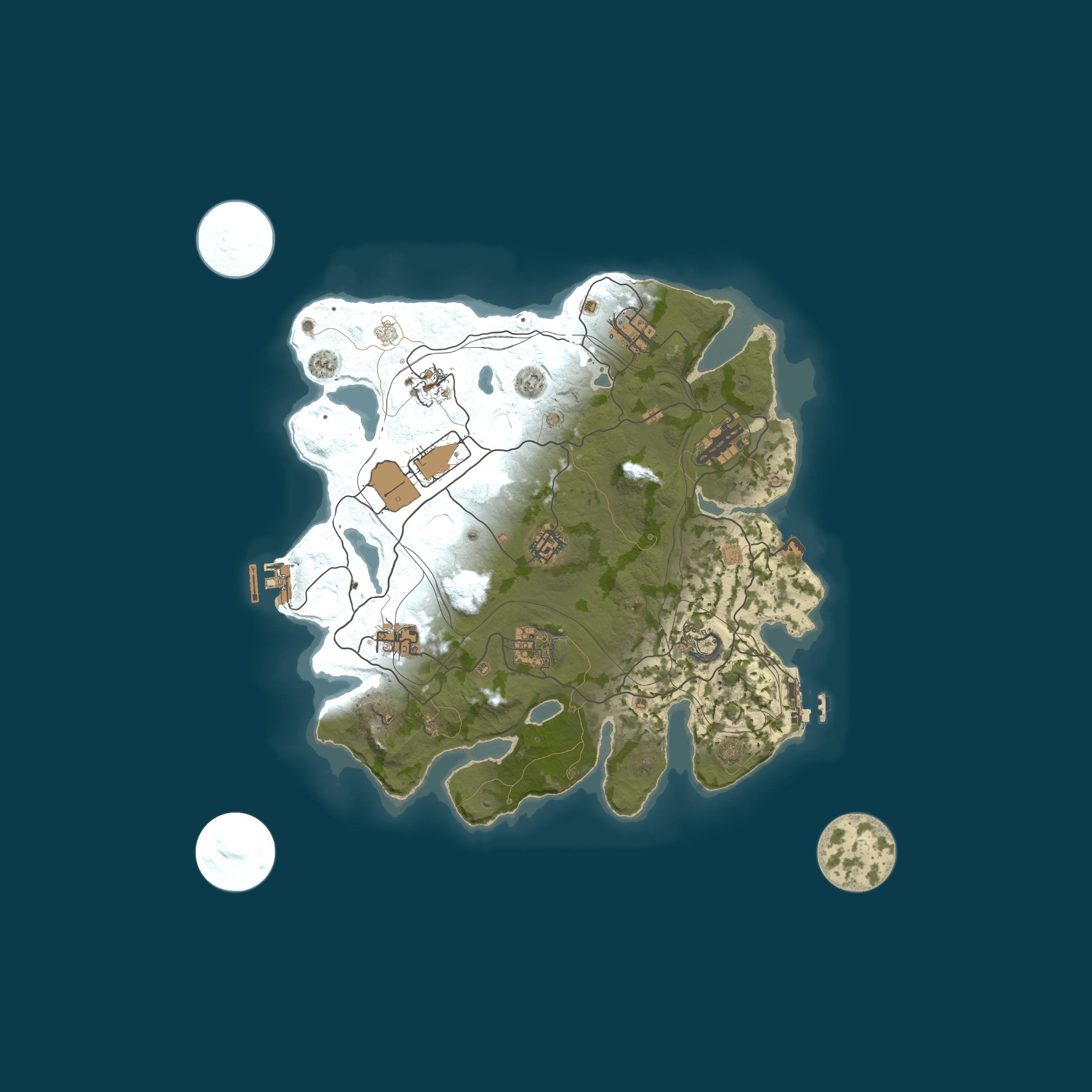 Карта сервера