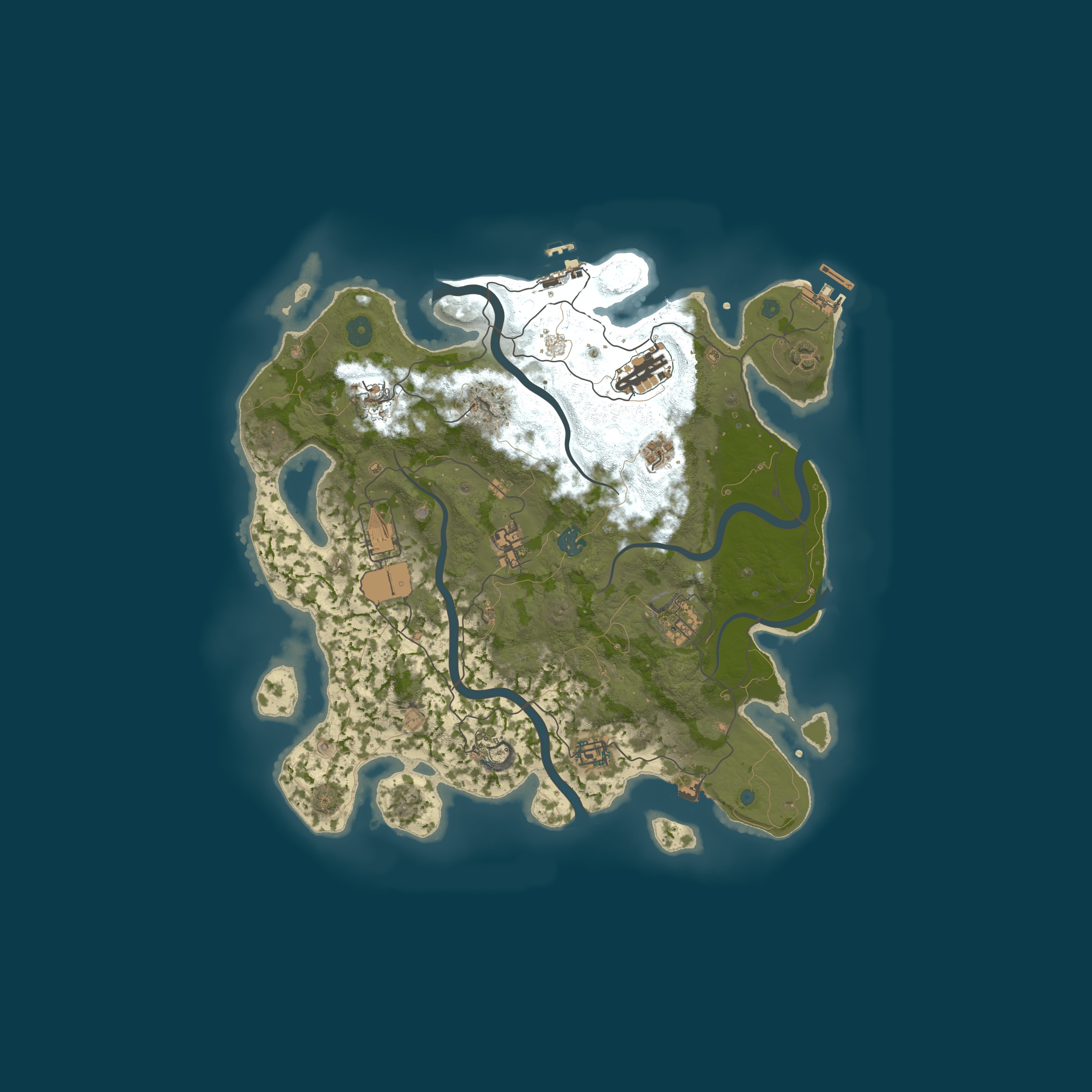 Rust map 3700/32323