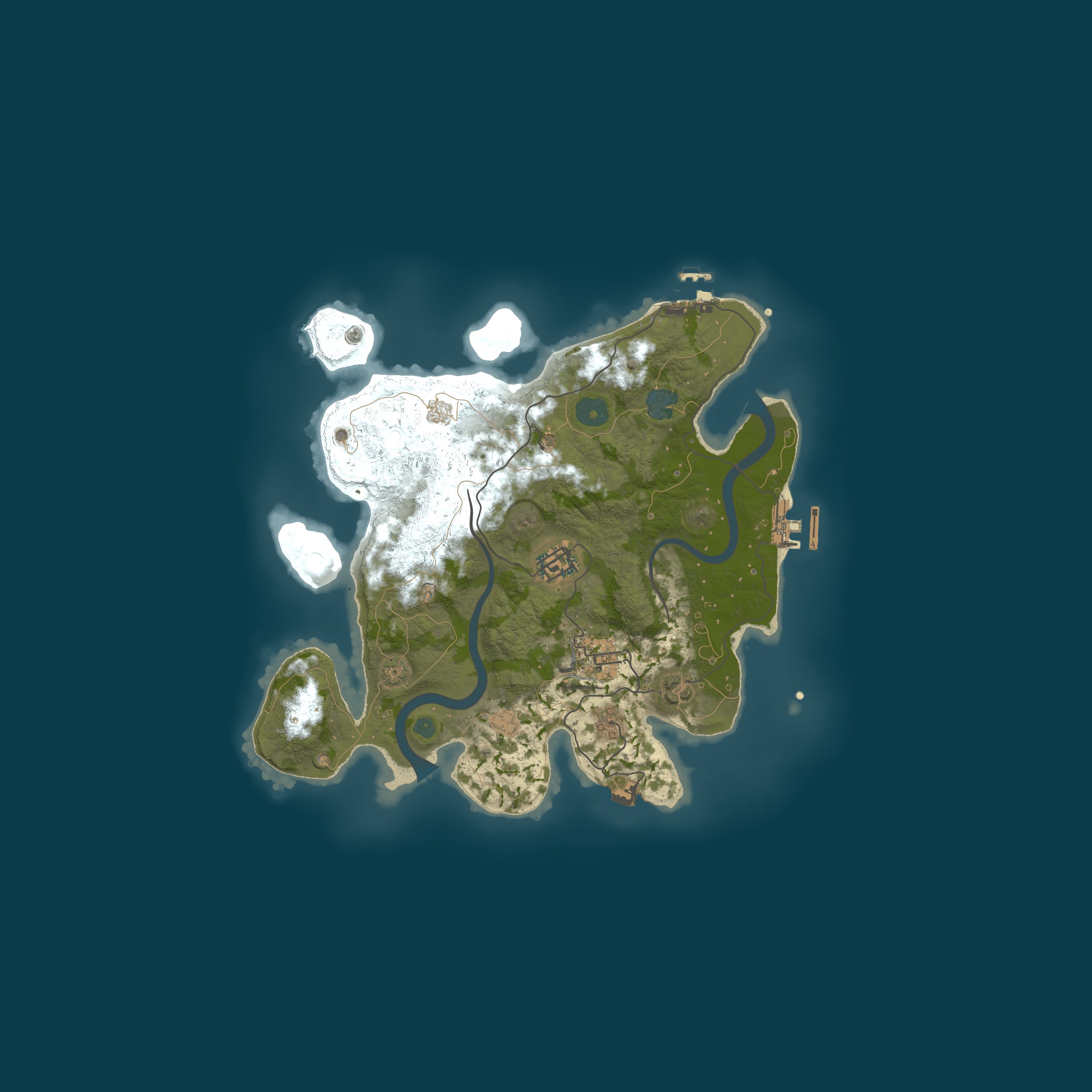 Map for Deka Norway | Solo/Duo/Trio