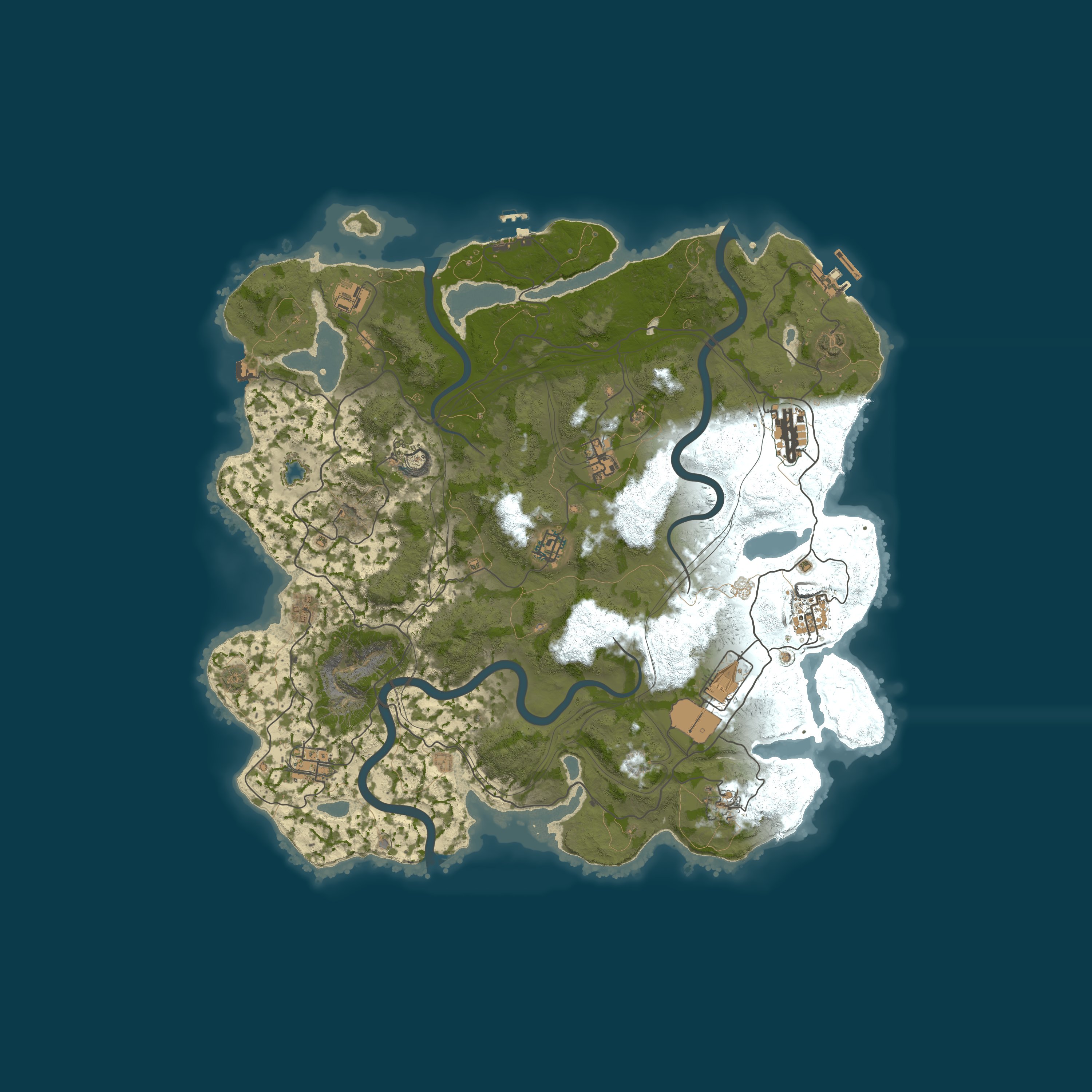 Rust map 4000/1337