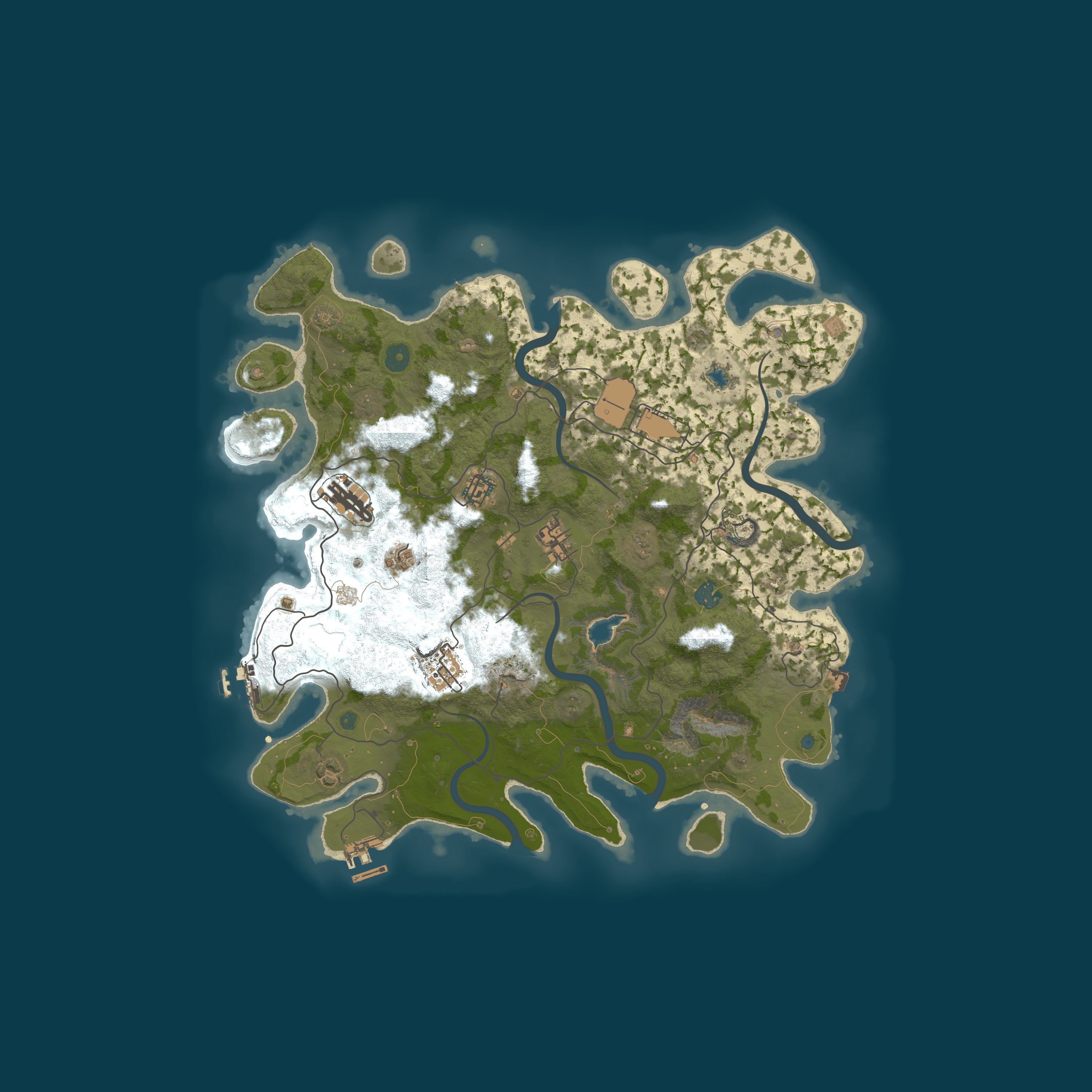 Карта сервера