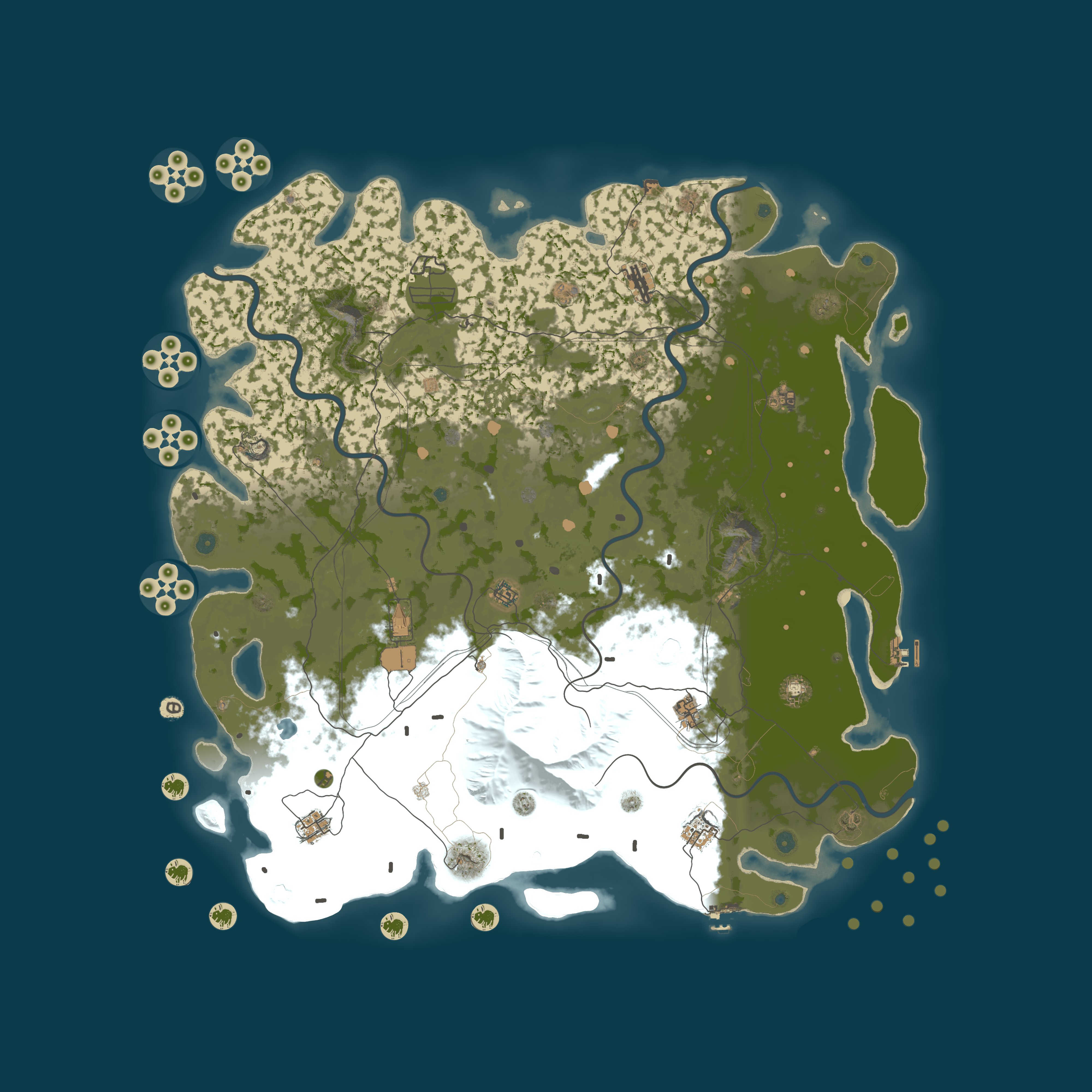 Rust map 6000/1