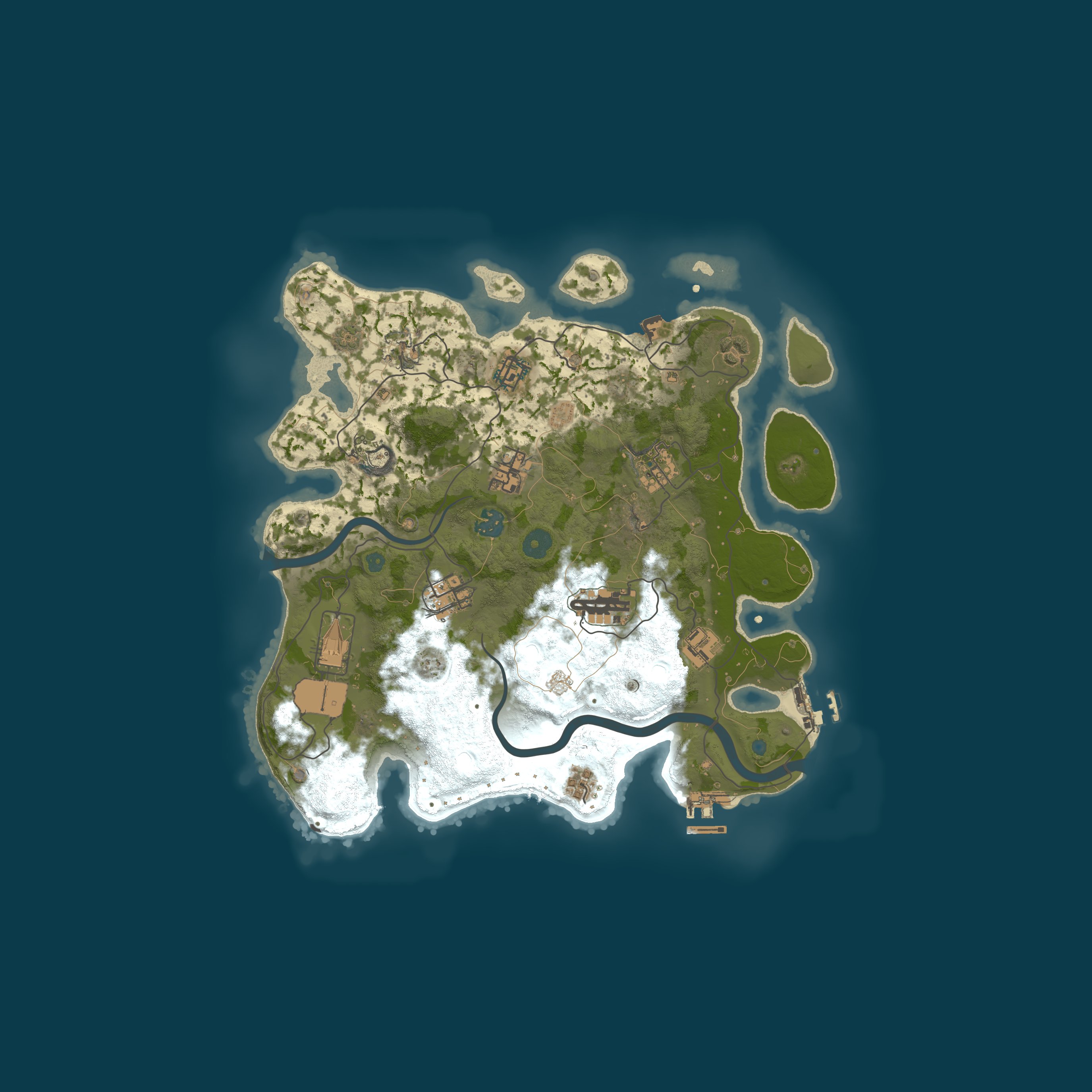 Map for [PVP] Gibberish Rust 10x Kits|Events|Backpacks