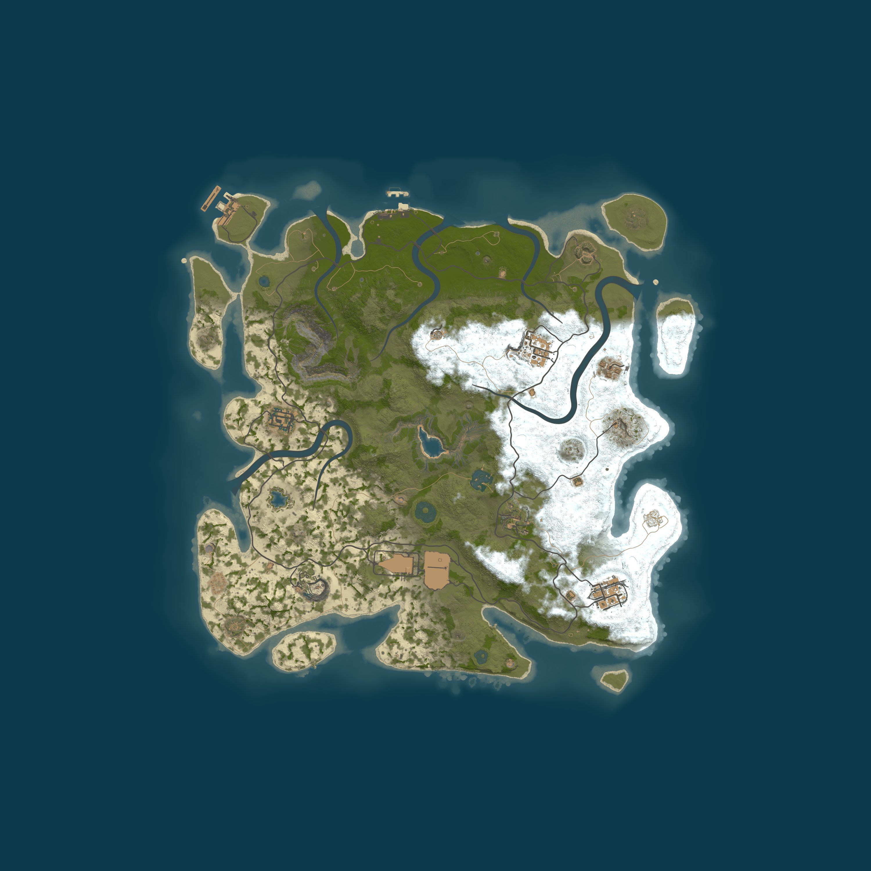 Карта сервера