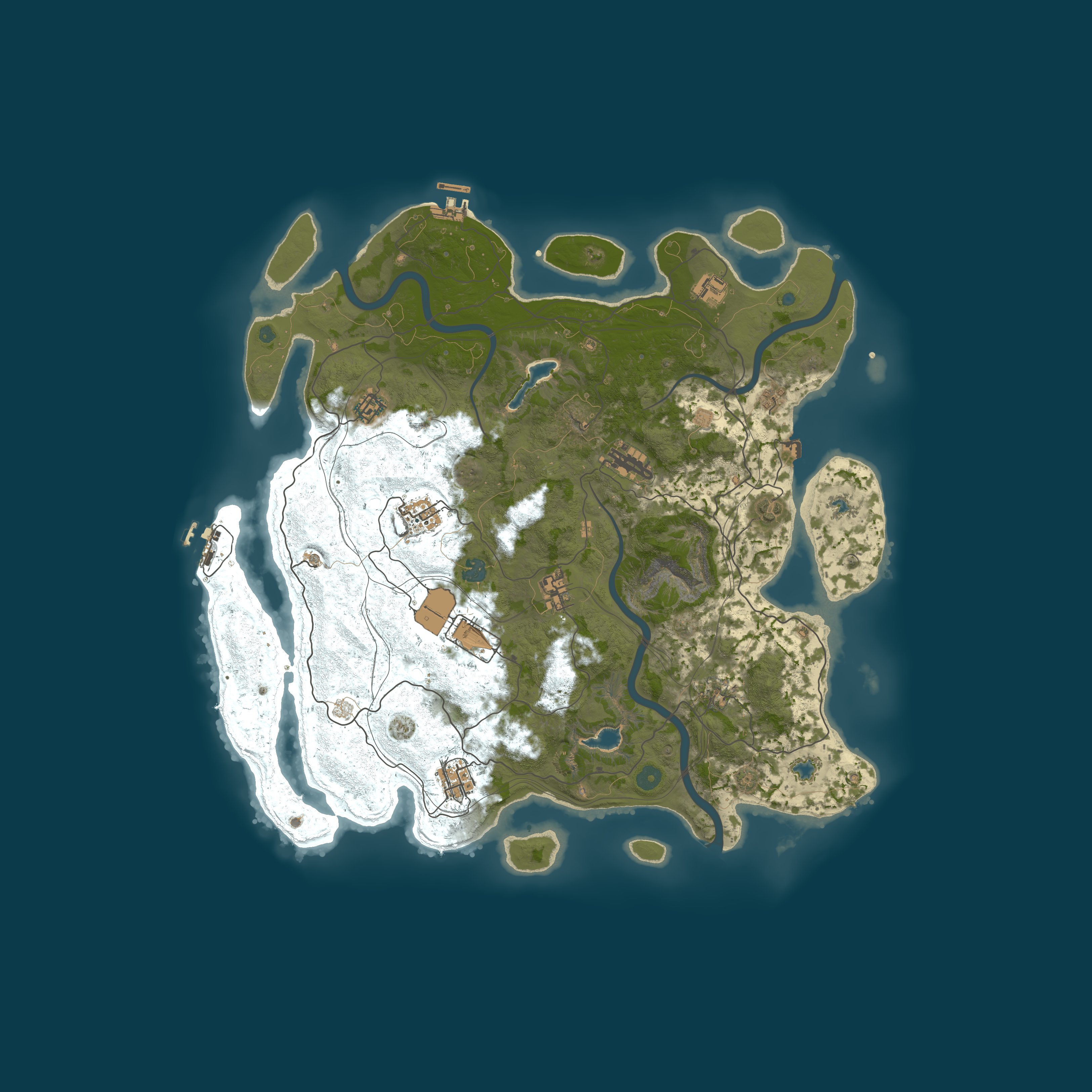 Map for Blue Torrent Gaming PvE