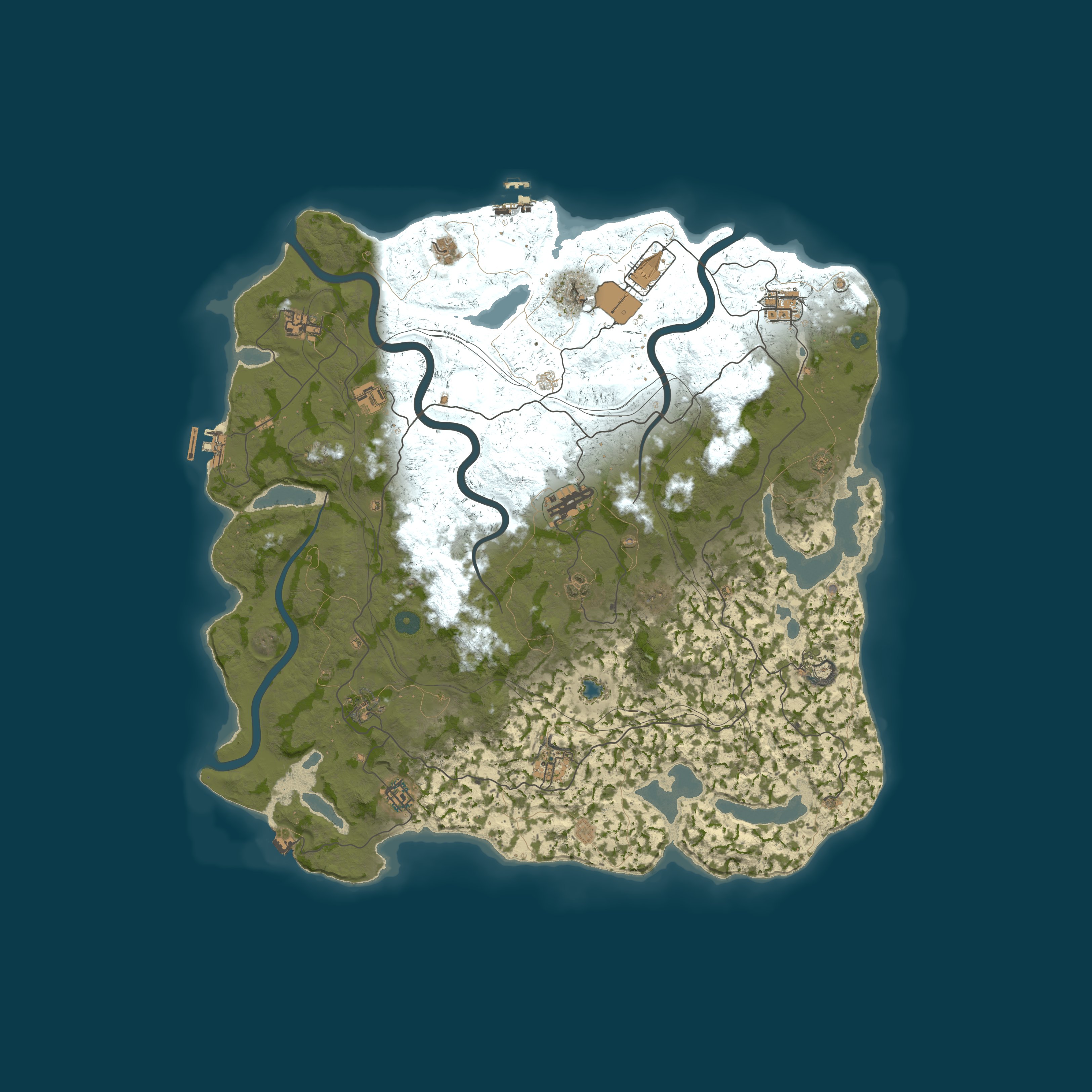 Map for MIRAGE RUST | SUNDAY 2x | Wipe 09.08