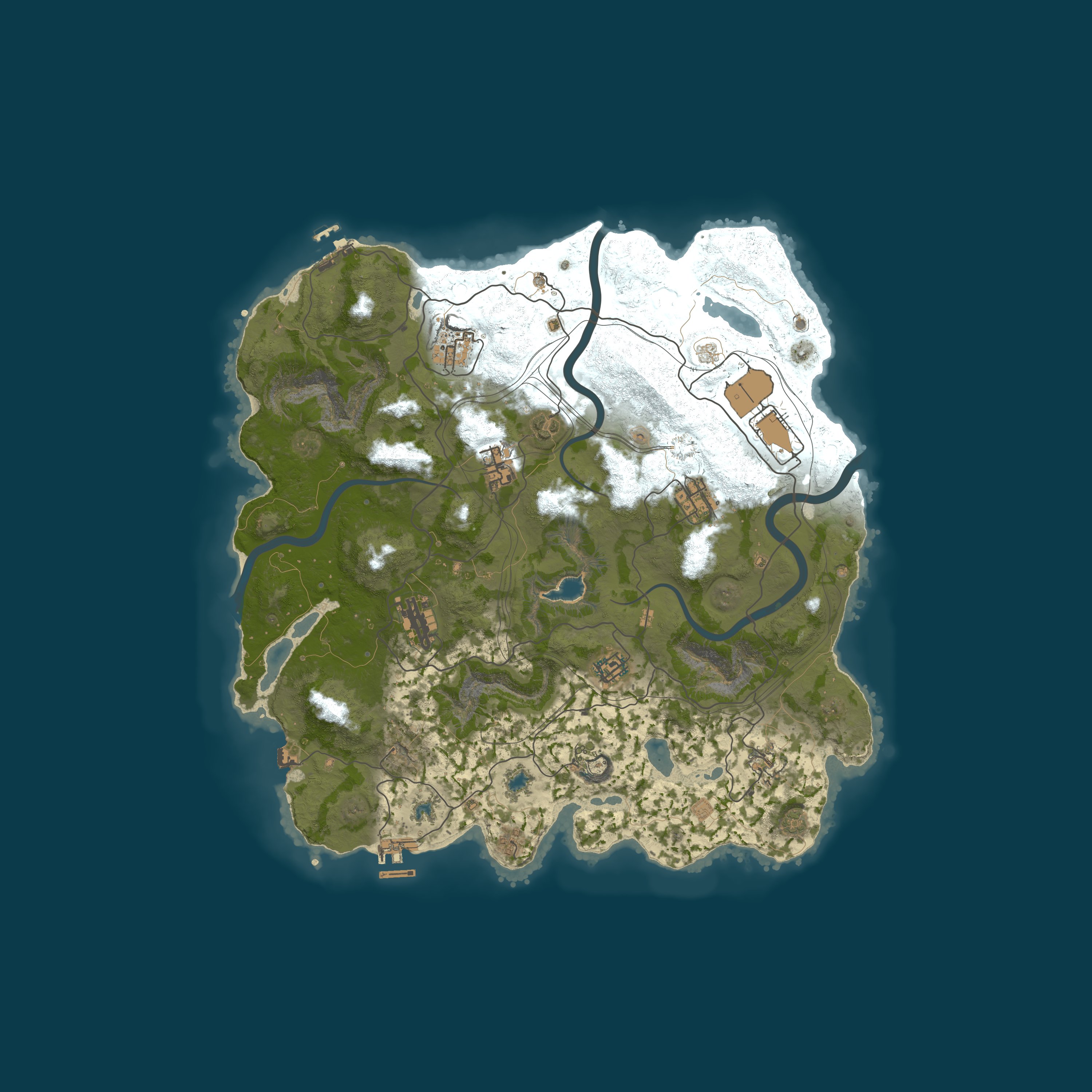 Map for Reddit.com/r/PlayRust - EU Main