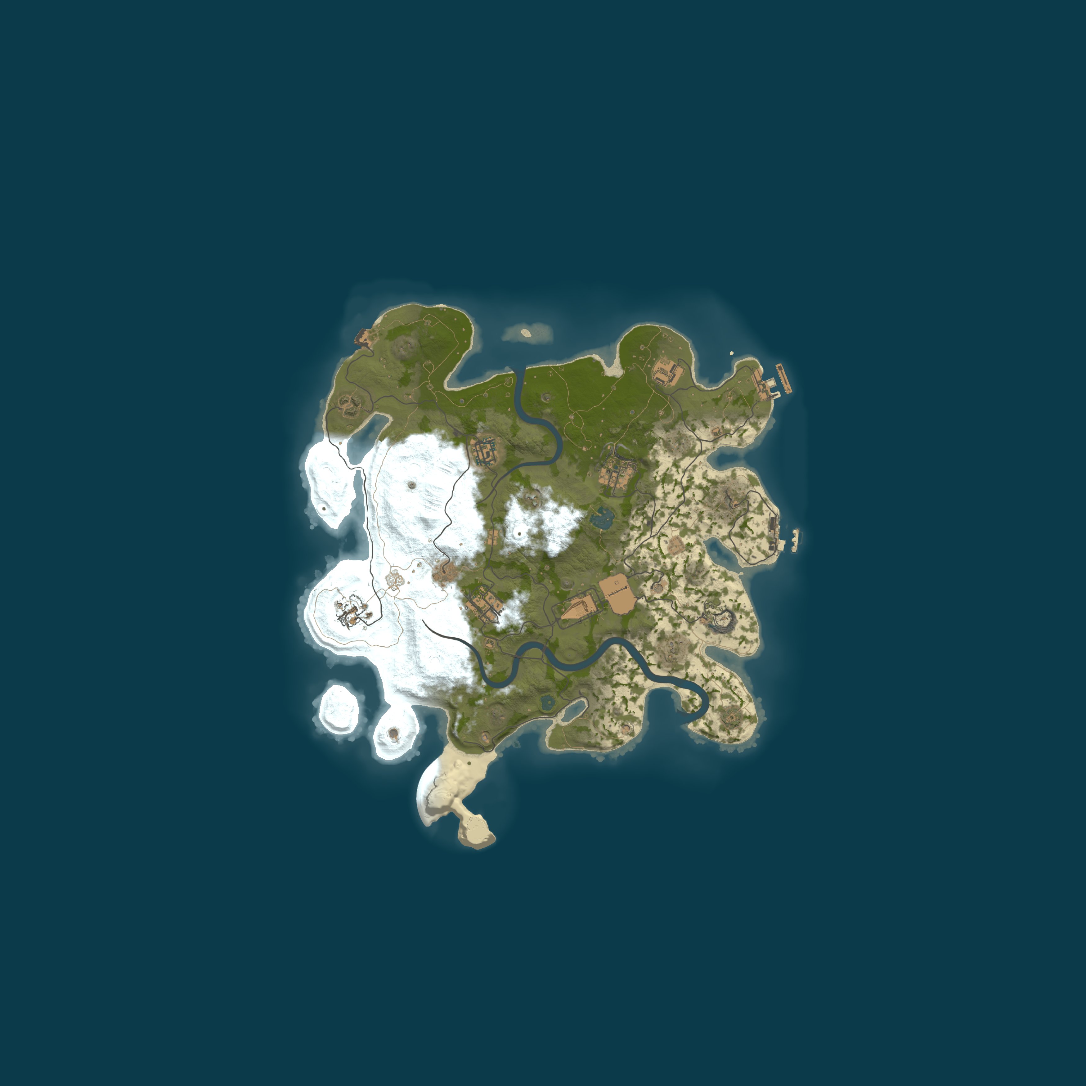 Rust map 5000/1337