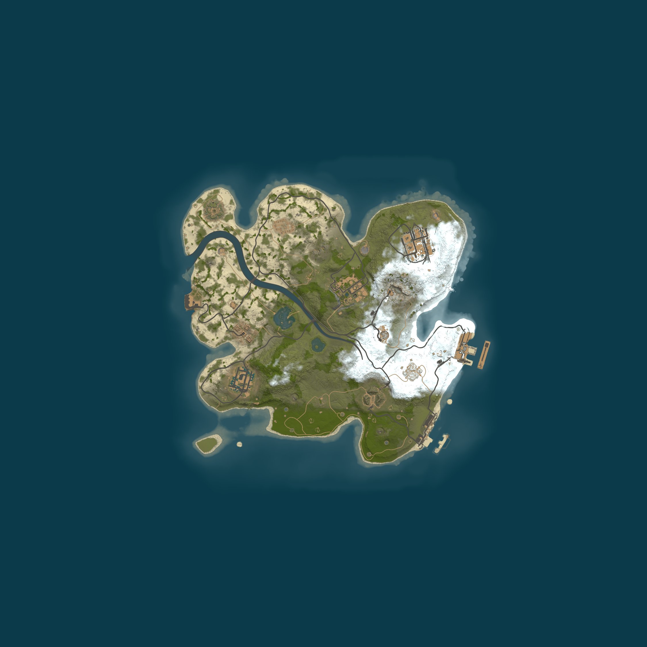Map for The Rust Experiment