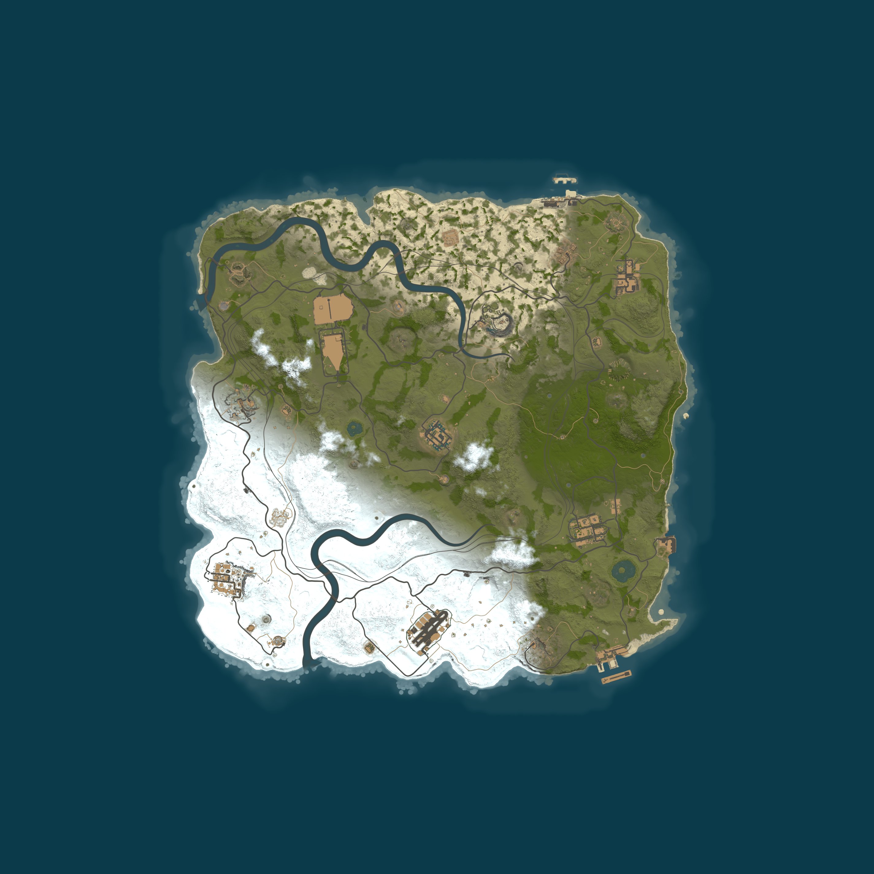 Карта сервера