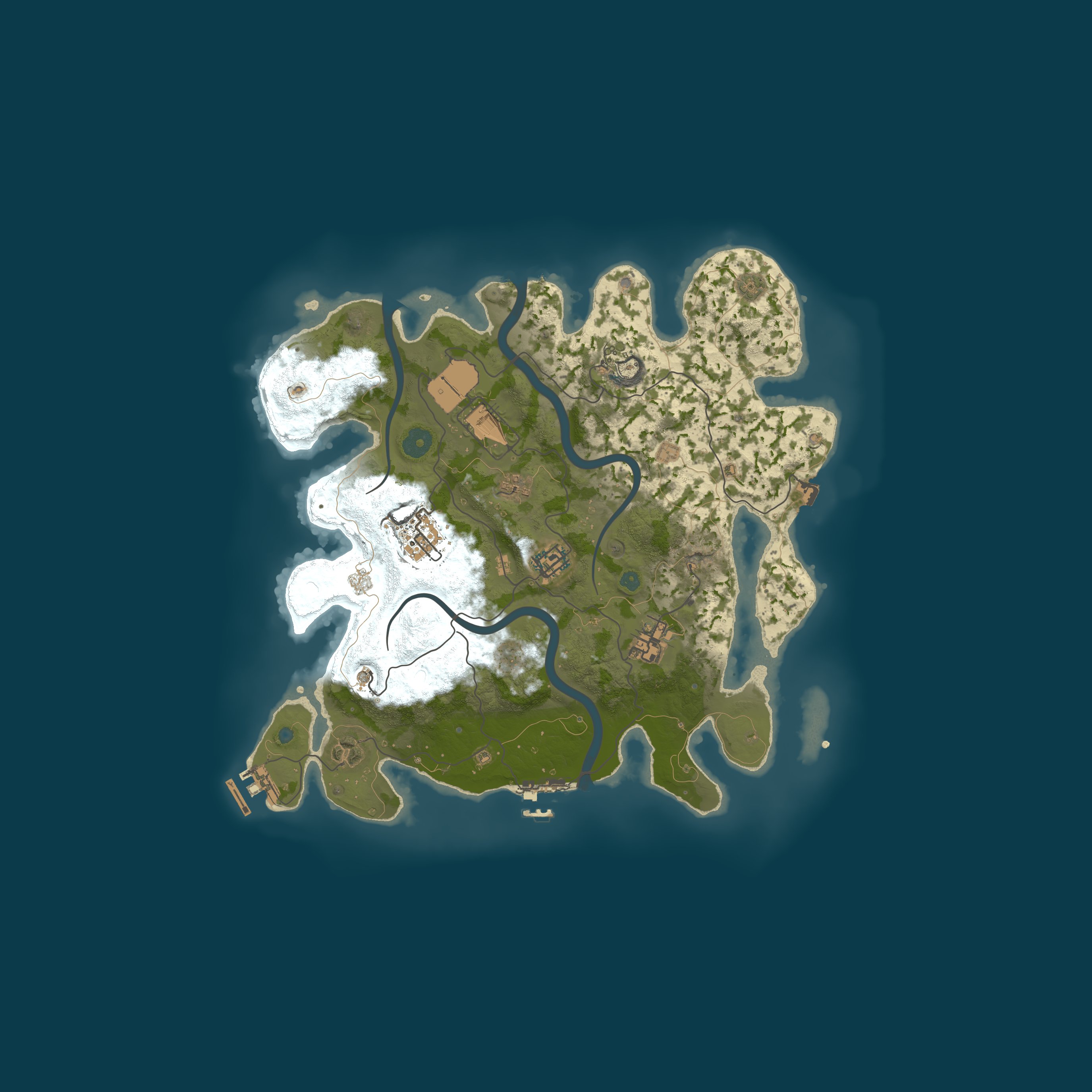 Map for Rust Server by nitrado.net