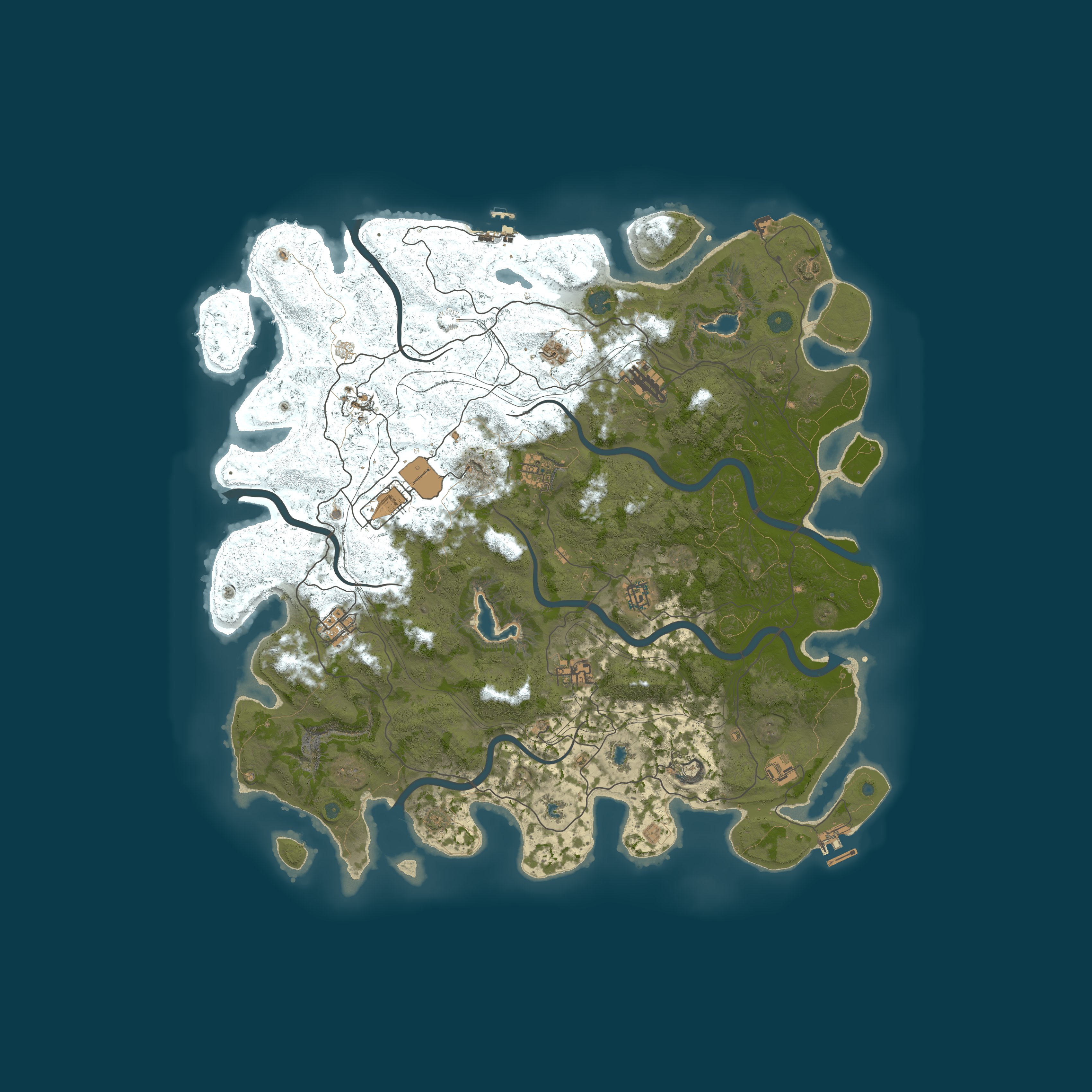 Procedural Map, size 4800, seed 2093323111