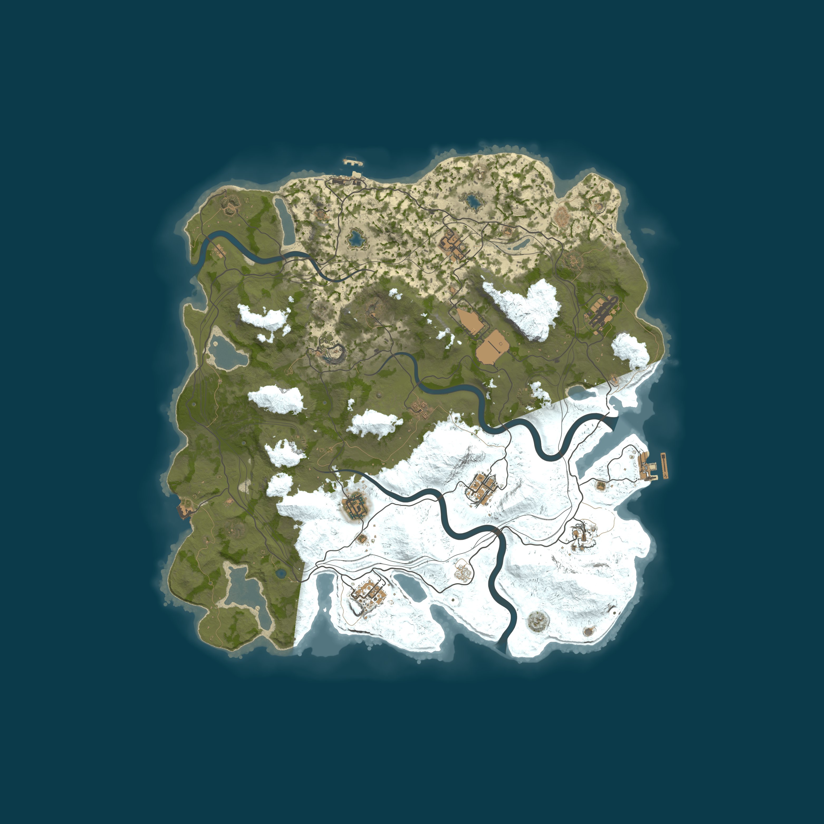 Карта сервера