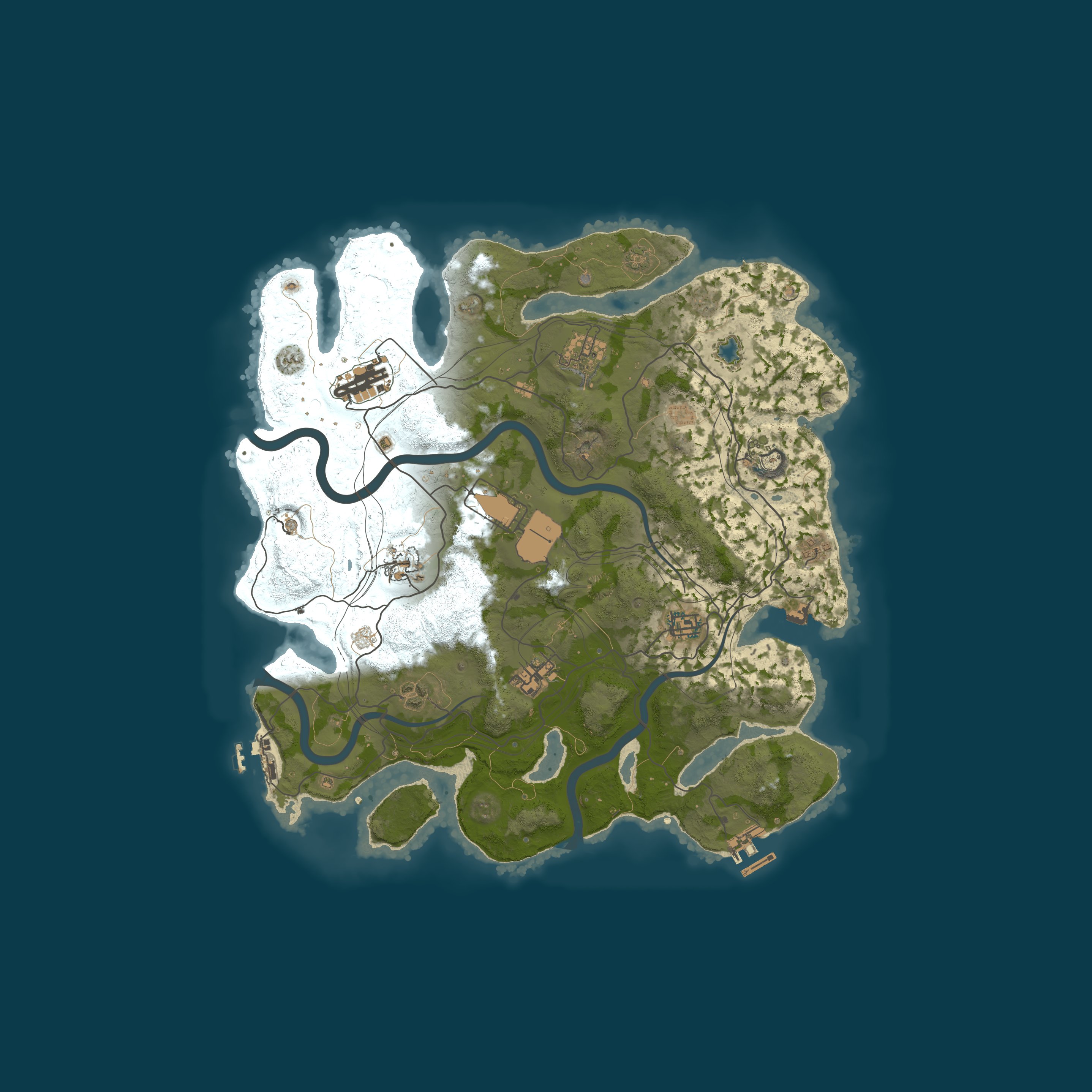 Карта сервера